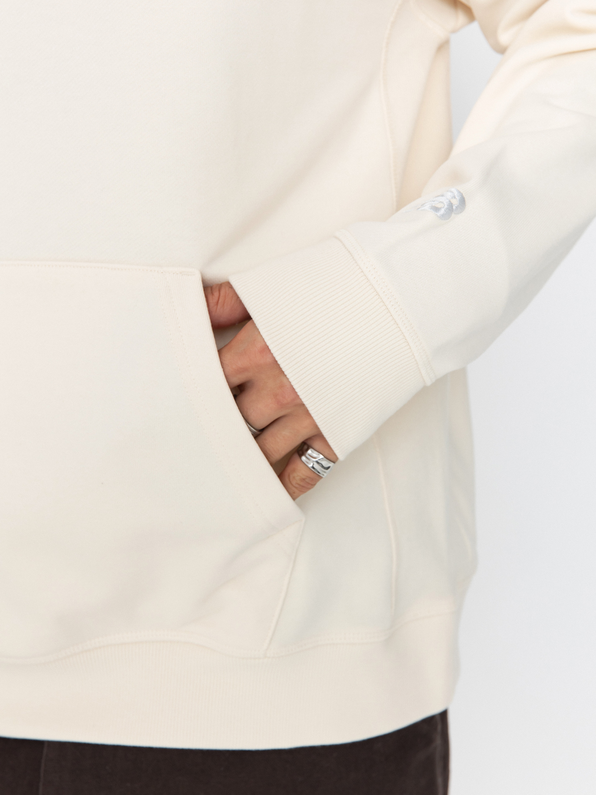 Bluza z kapturem New Balance Athletics Classics HD (white)