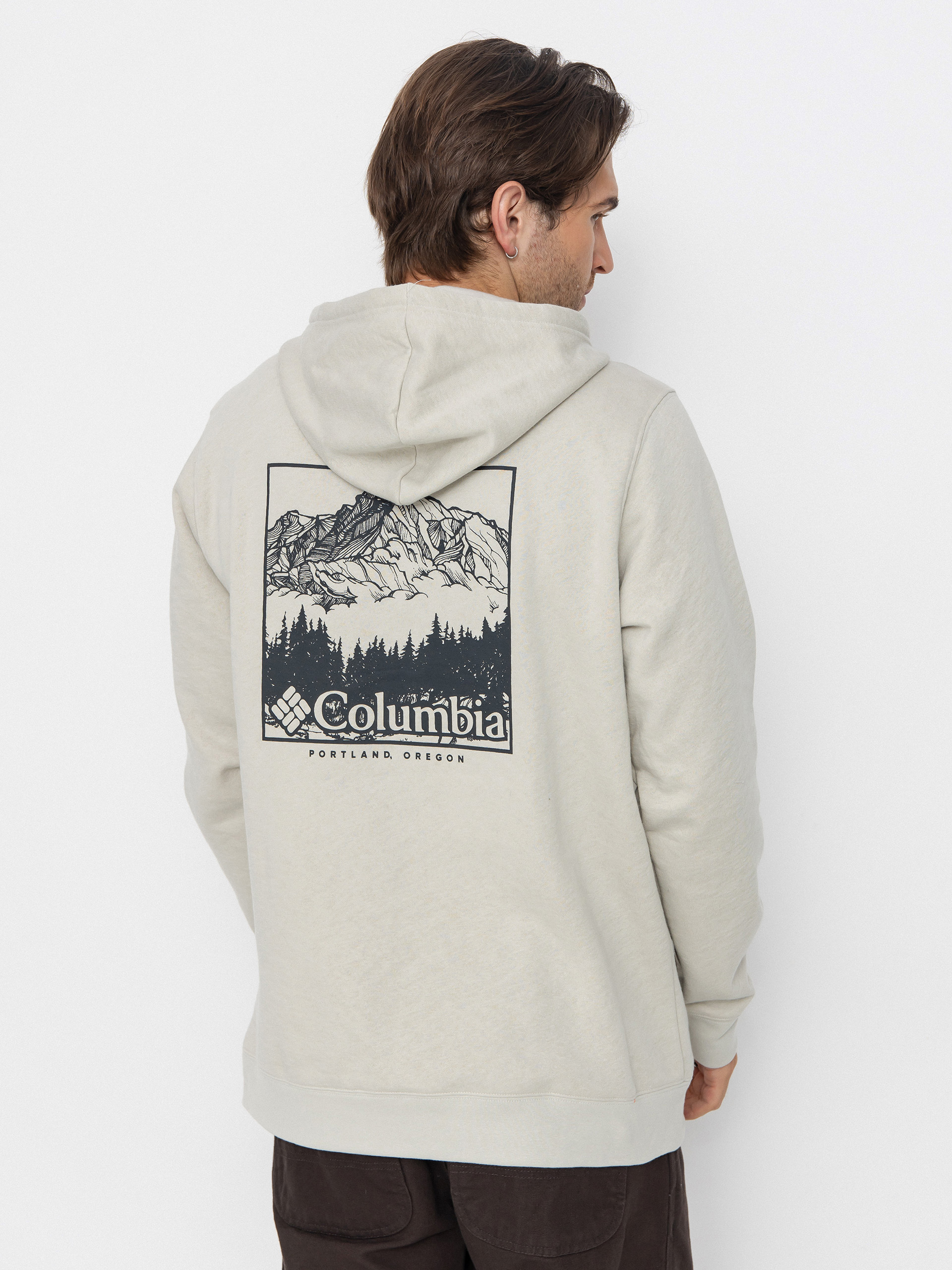 Bluza z kapturem Columbia Columbia Trek HD (dark stone/meadowland)