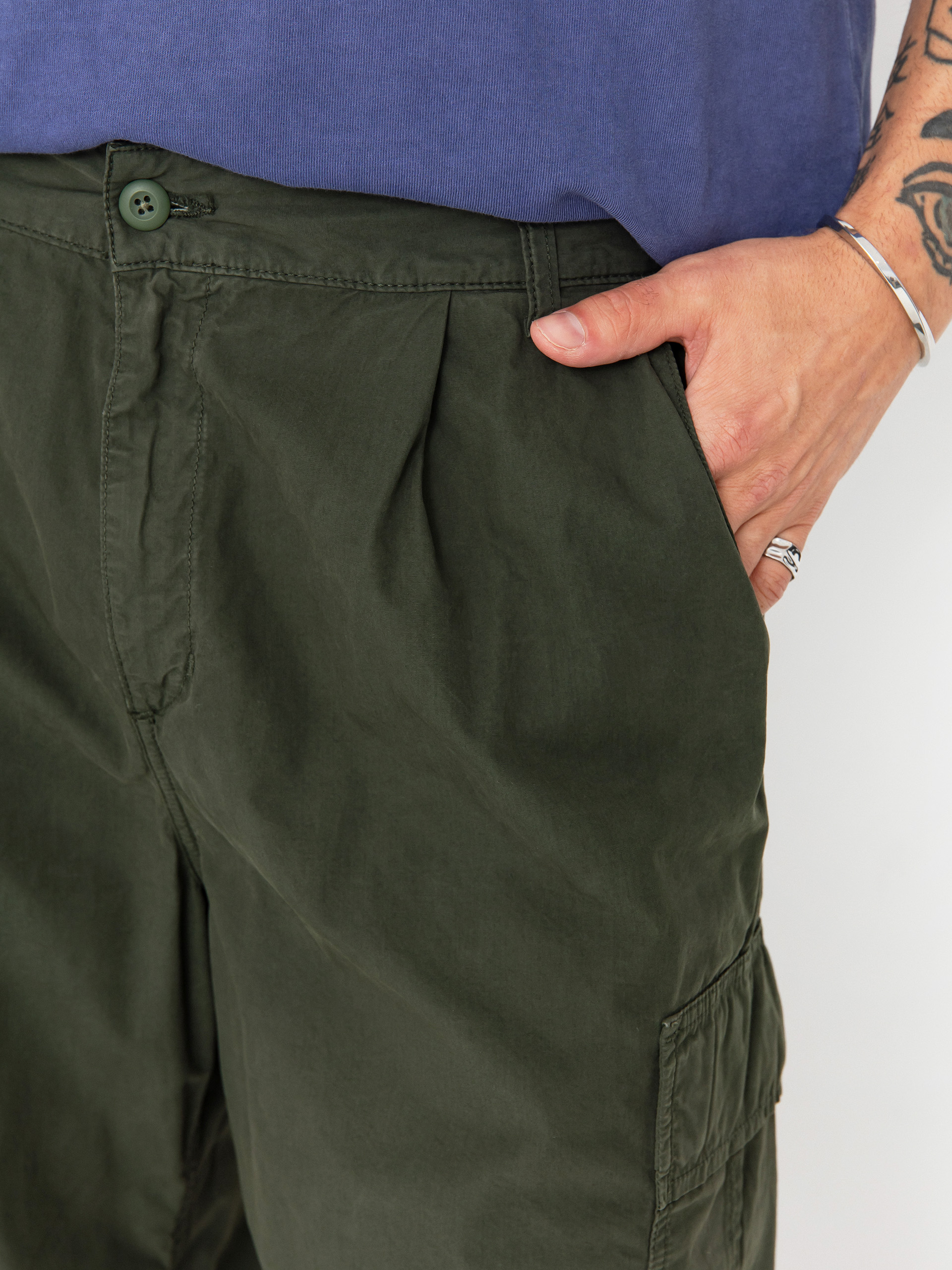 Spodnie Carhartt WIP Cole Cargo (opuntia/garment dyed)