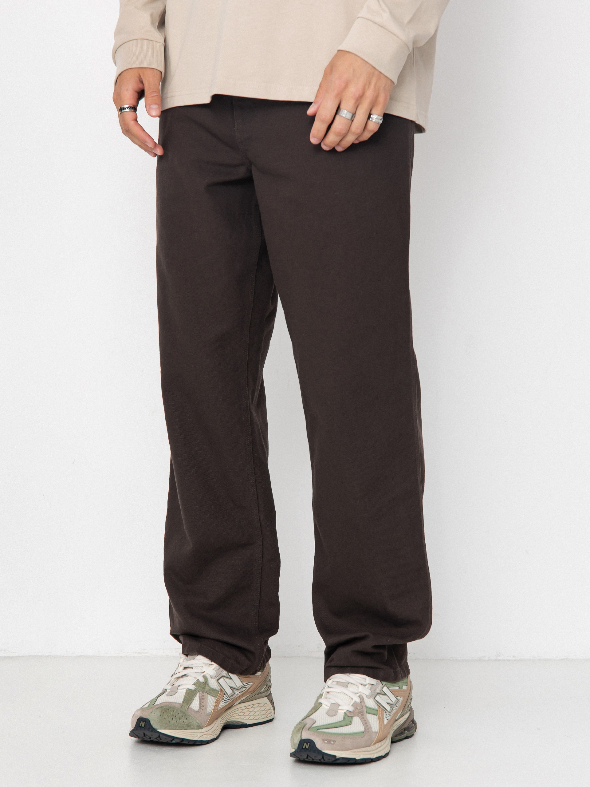 Spodnie Carhartt WIP Simple (tobacco/rinsed)