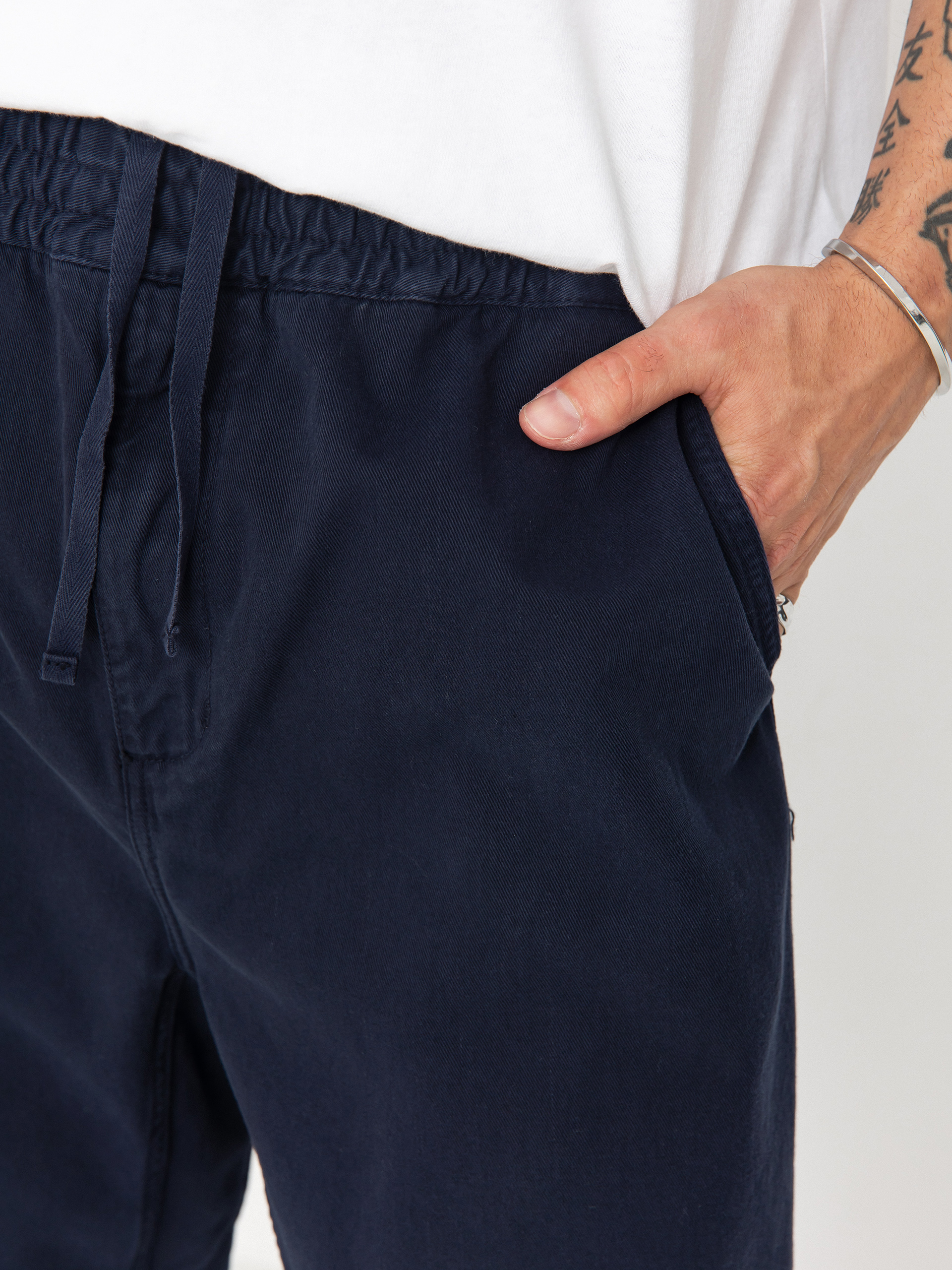 Spodnie Carhartt WIP Flint (dark navy/garment dyed)