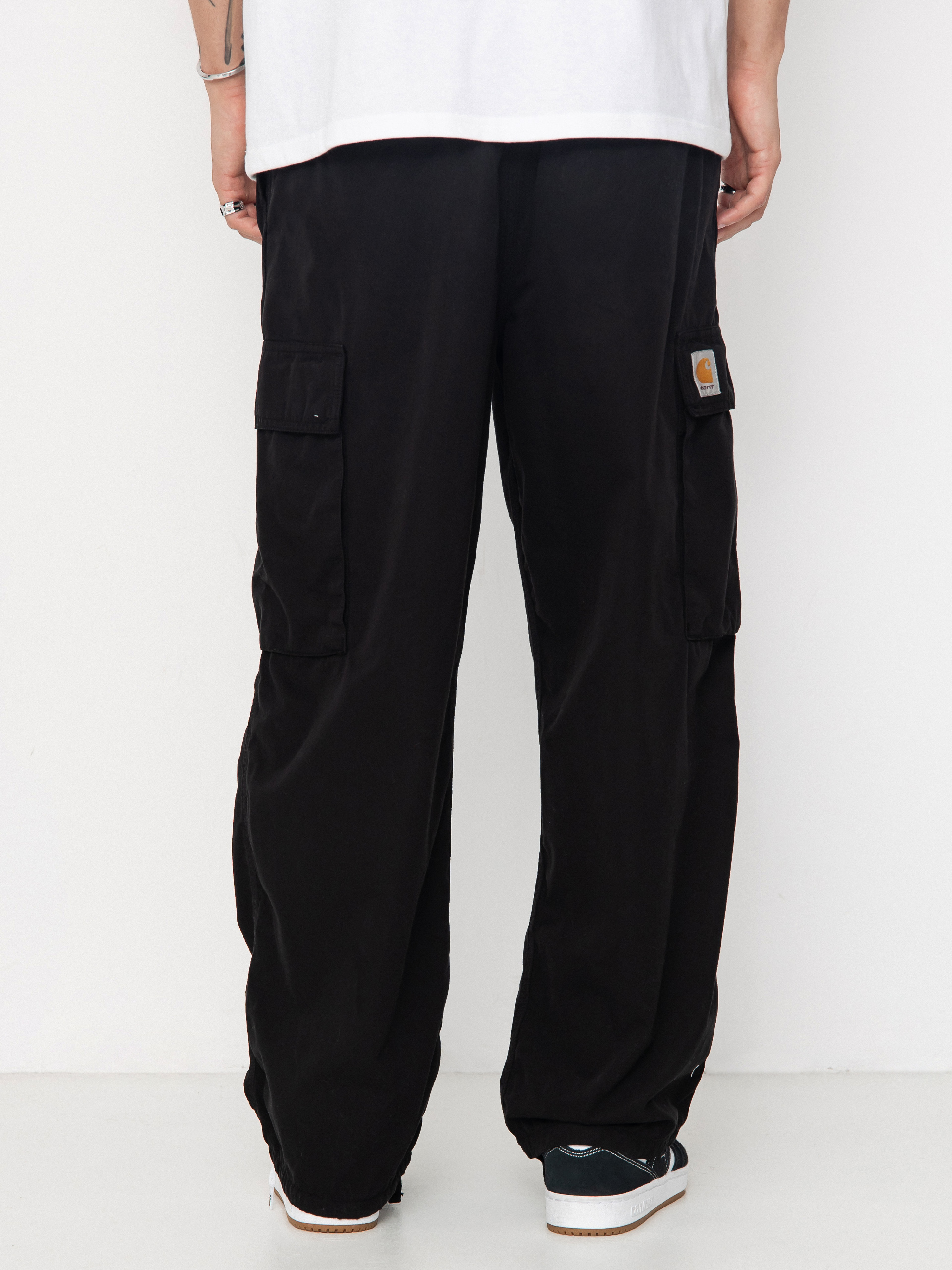 Spodnie Carhartt WIP Kade Cargo (black/garment dyed)