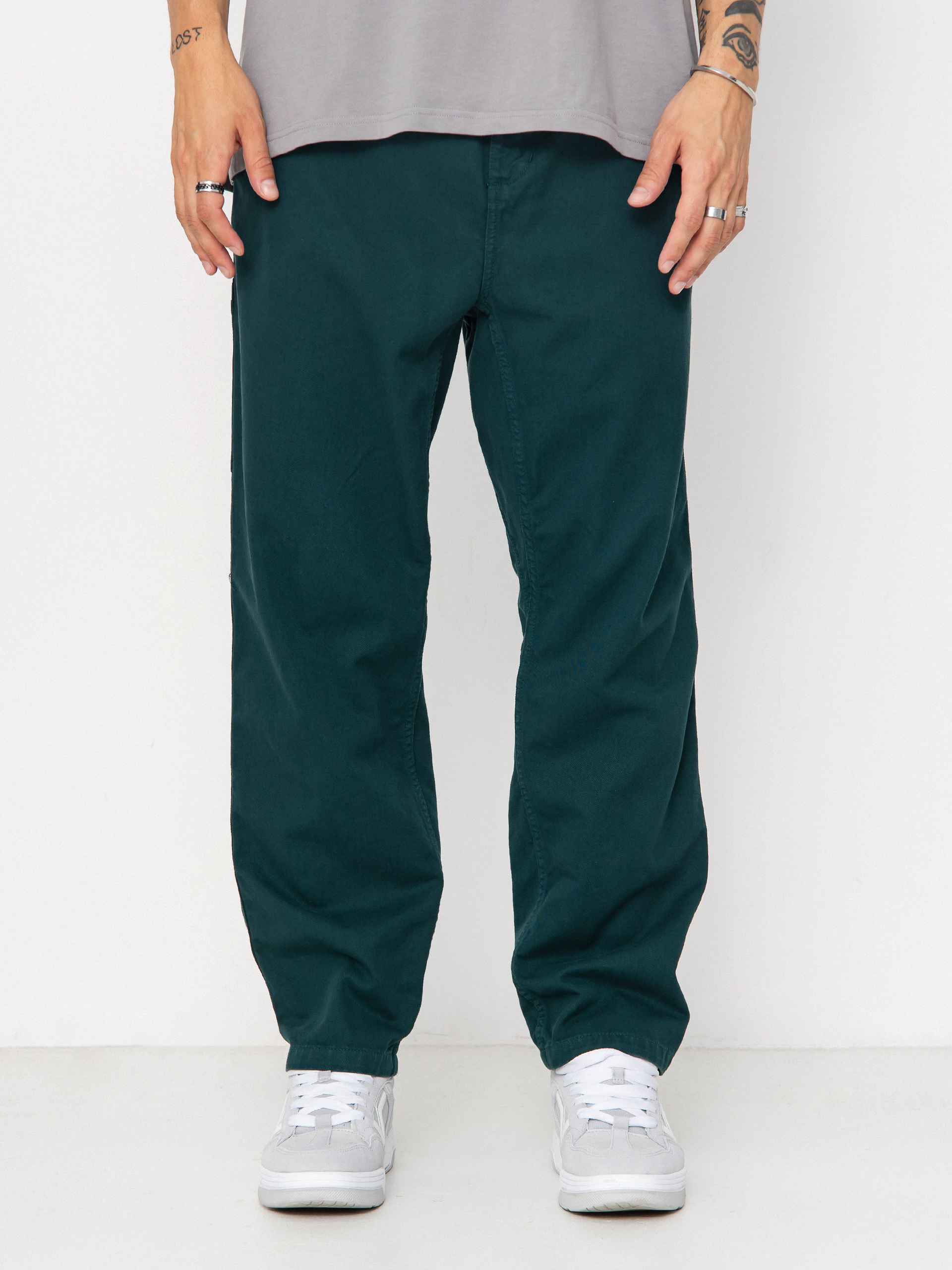 Spodnie Carhartt WIP Flint (dark fir/garment dyed)