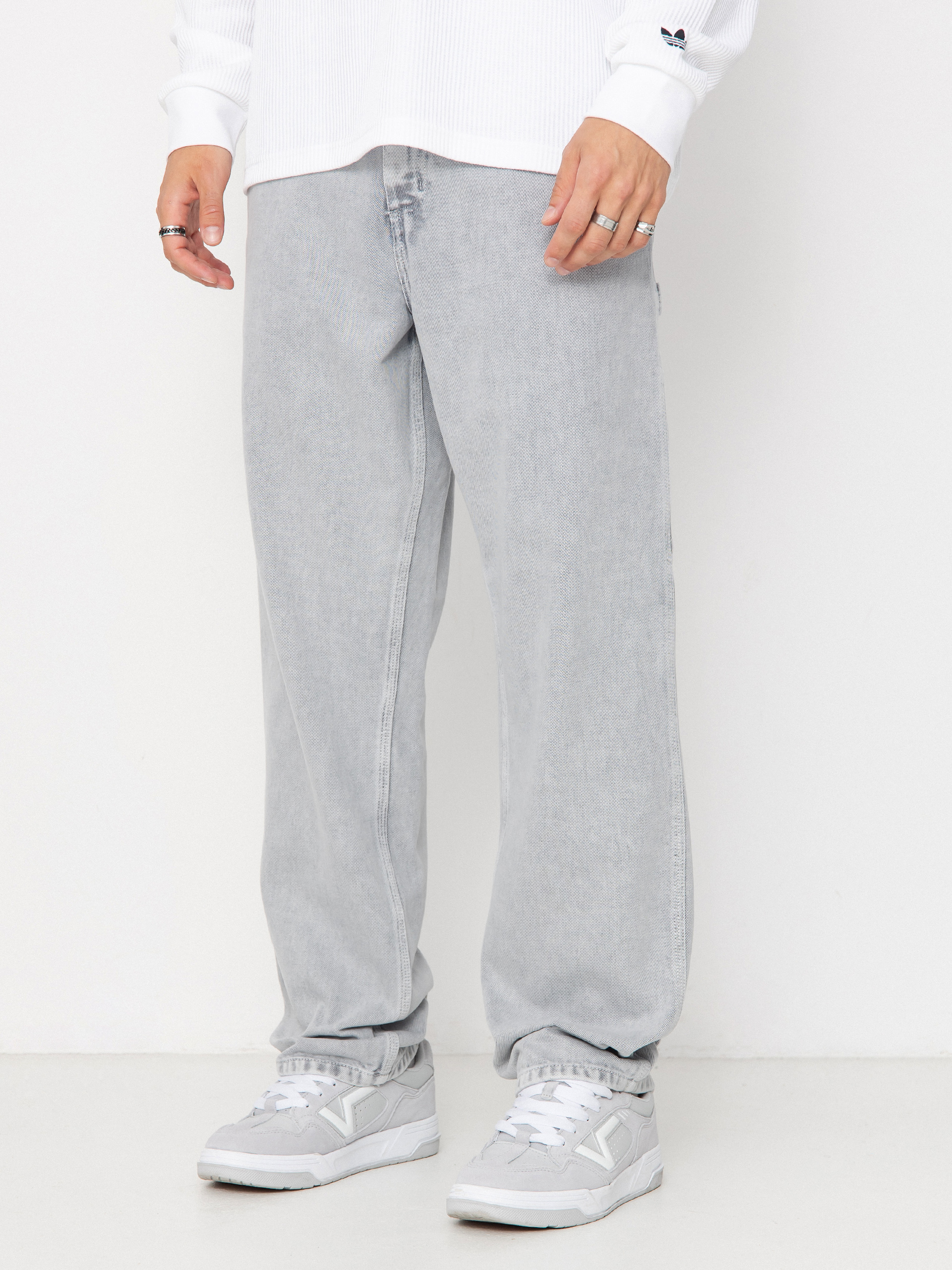 Spodnie Carhartt WIP Single Knee (black/chalk wash)