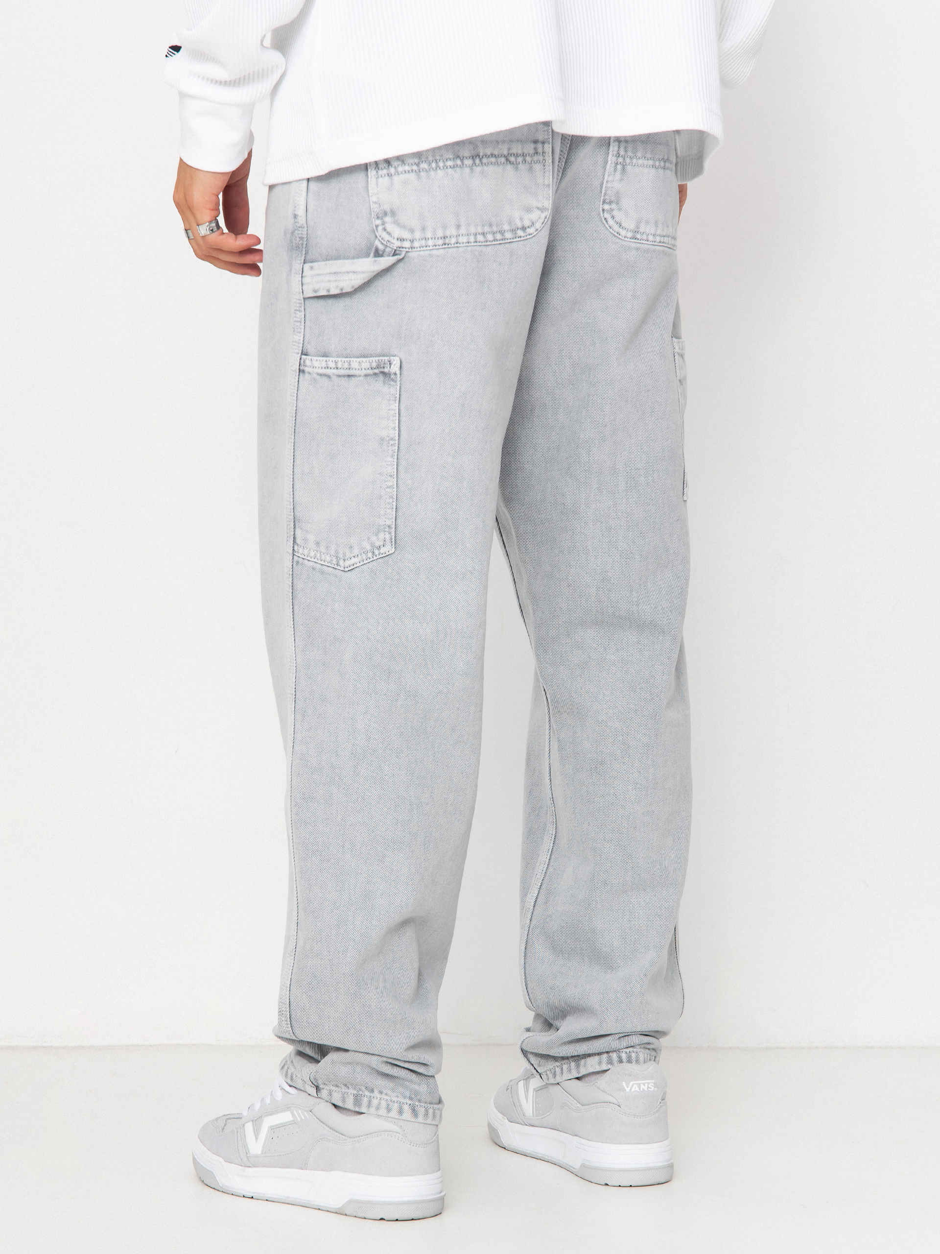 Spodnie Carhartt WIP Single Knee (black/chalk wash)