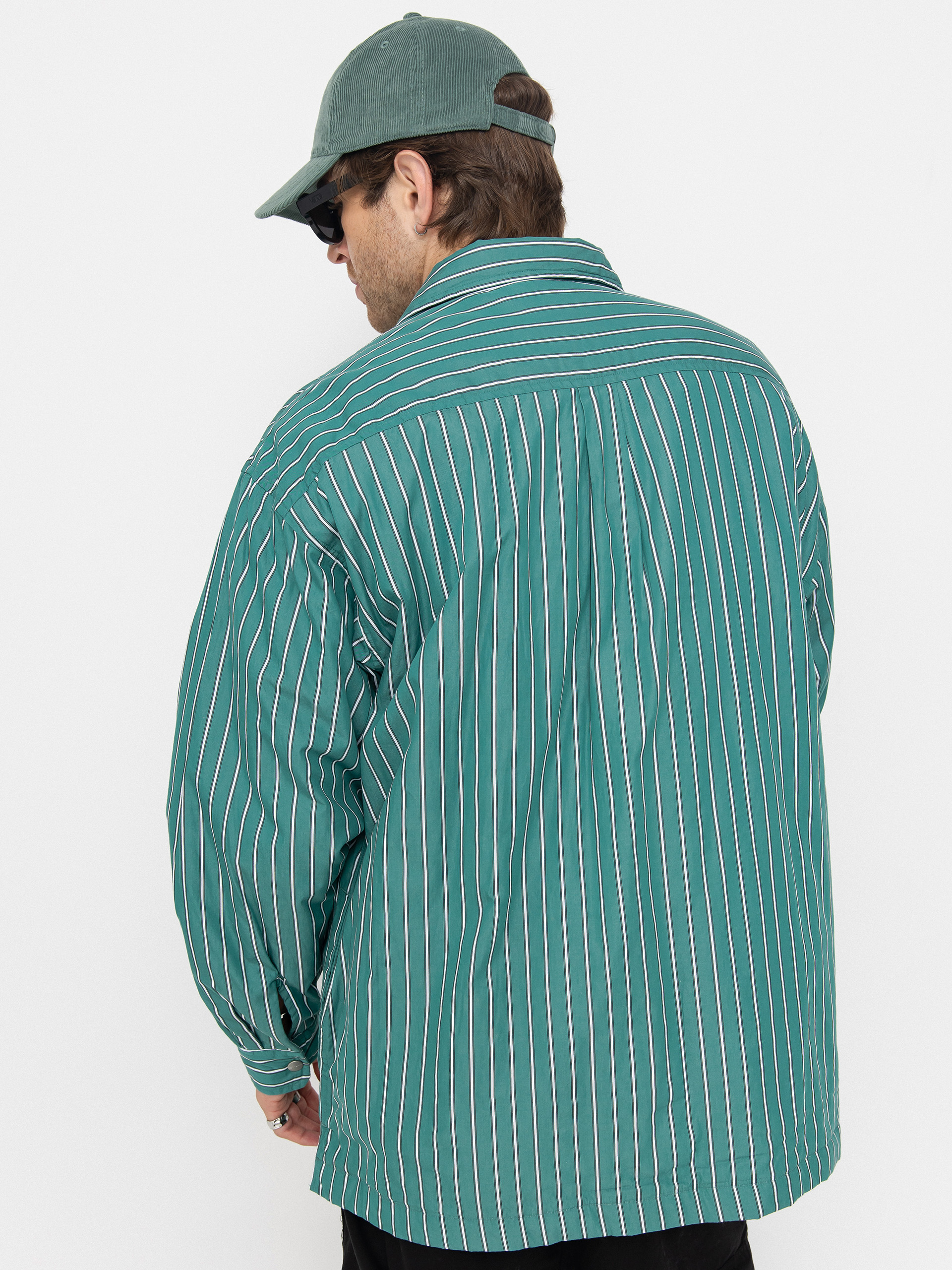 Kurtka Carhartt WIP Grimsby (grimsby stripe/saguaro)