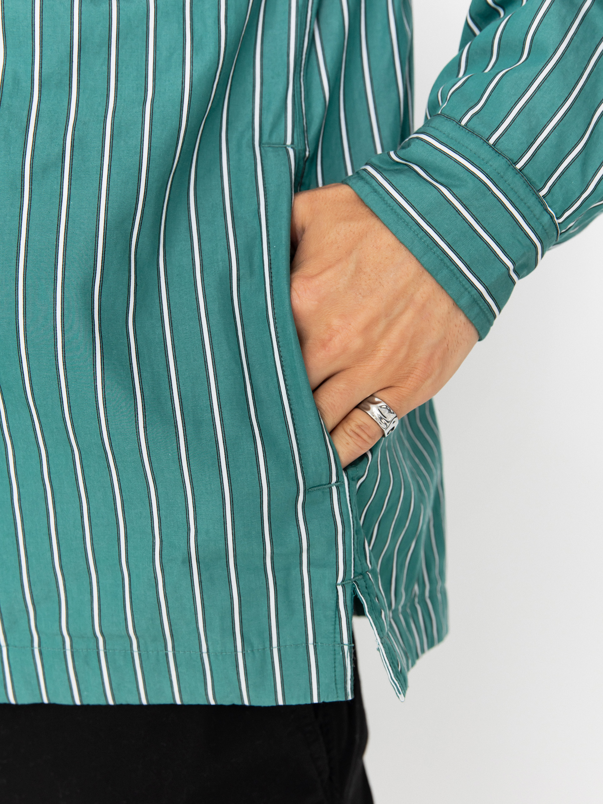 Kurtka Carhartt WIP Grimsby (grimsby stripe/saguaro)