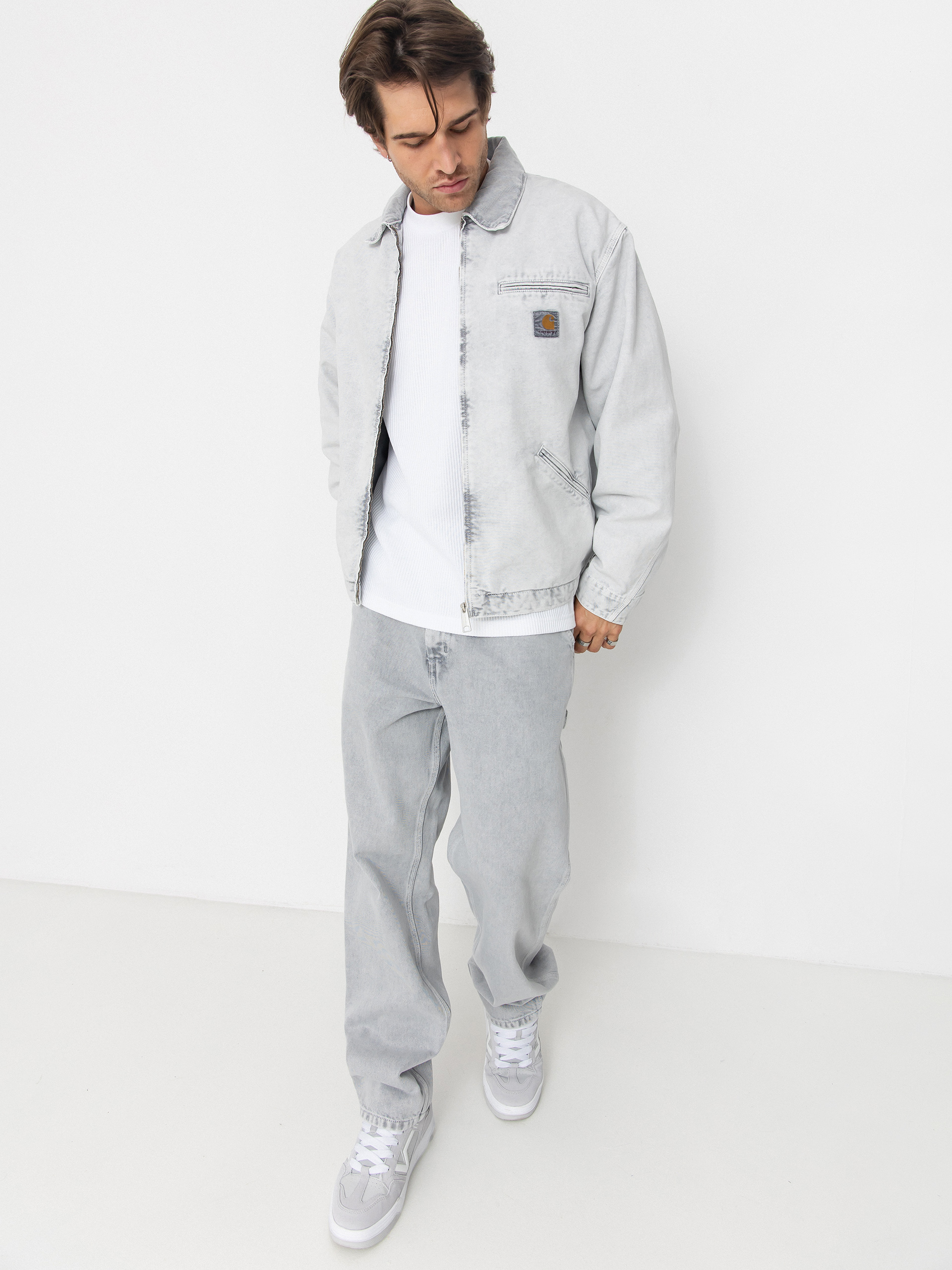 Kurtka Carhartt WIP OG Detroit (black/black/chalk wash)