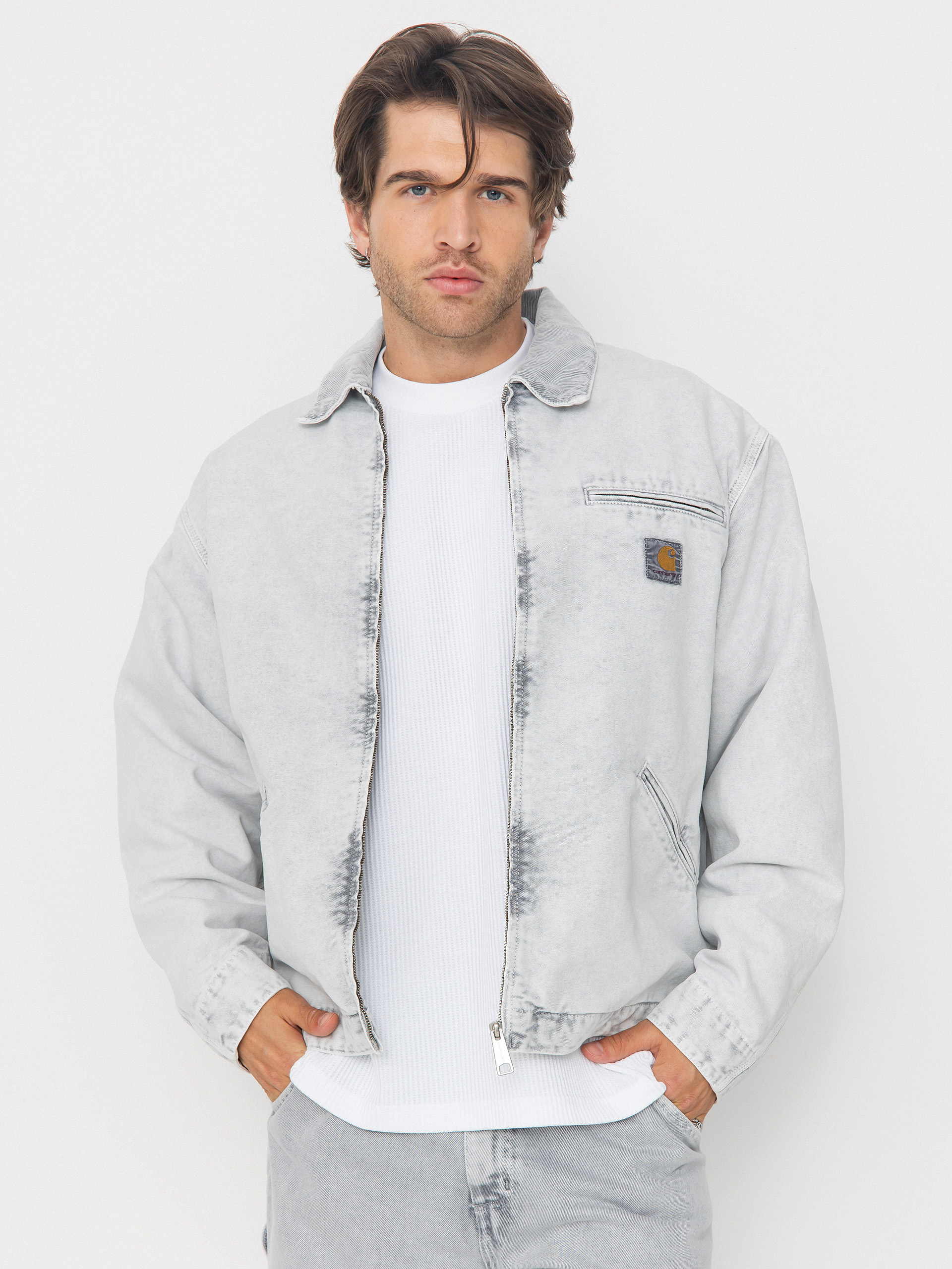 Kurtka Carhartt WIP OG Detroit (black/black/chalk wash)