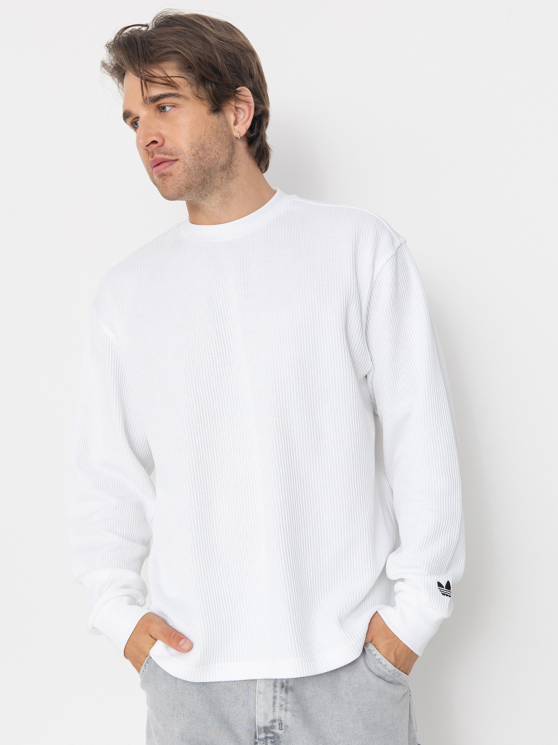 トップス Vallad thermal L/S TEE Longsleeve adidas Thermal - biały (white)