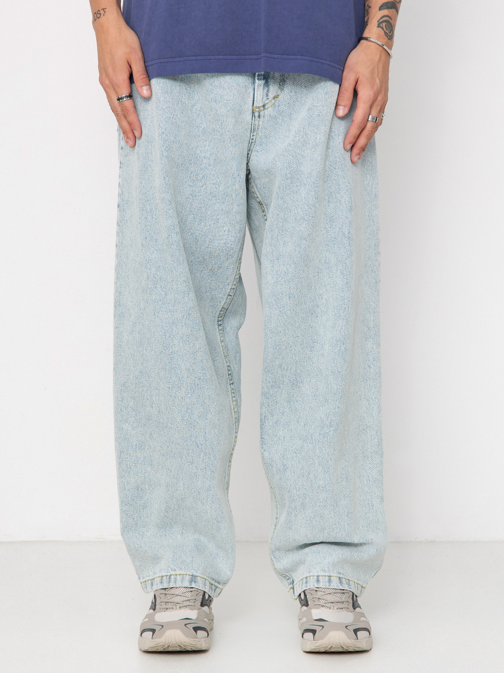 Spodnie Polar Skate Big Boy OG Logo (light blue)