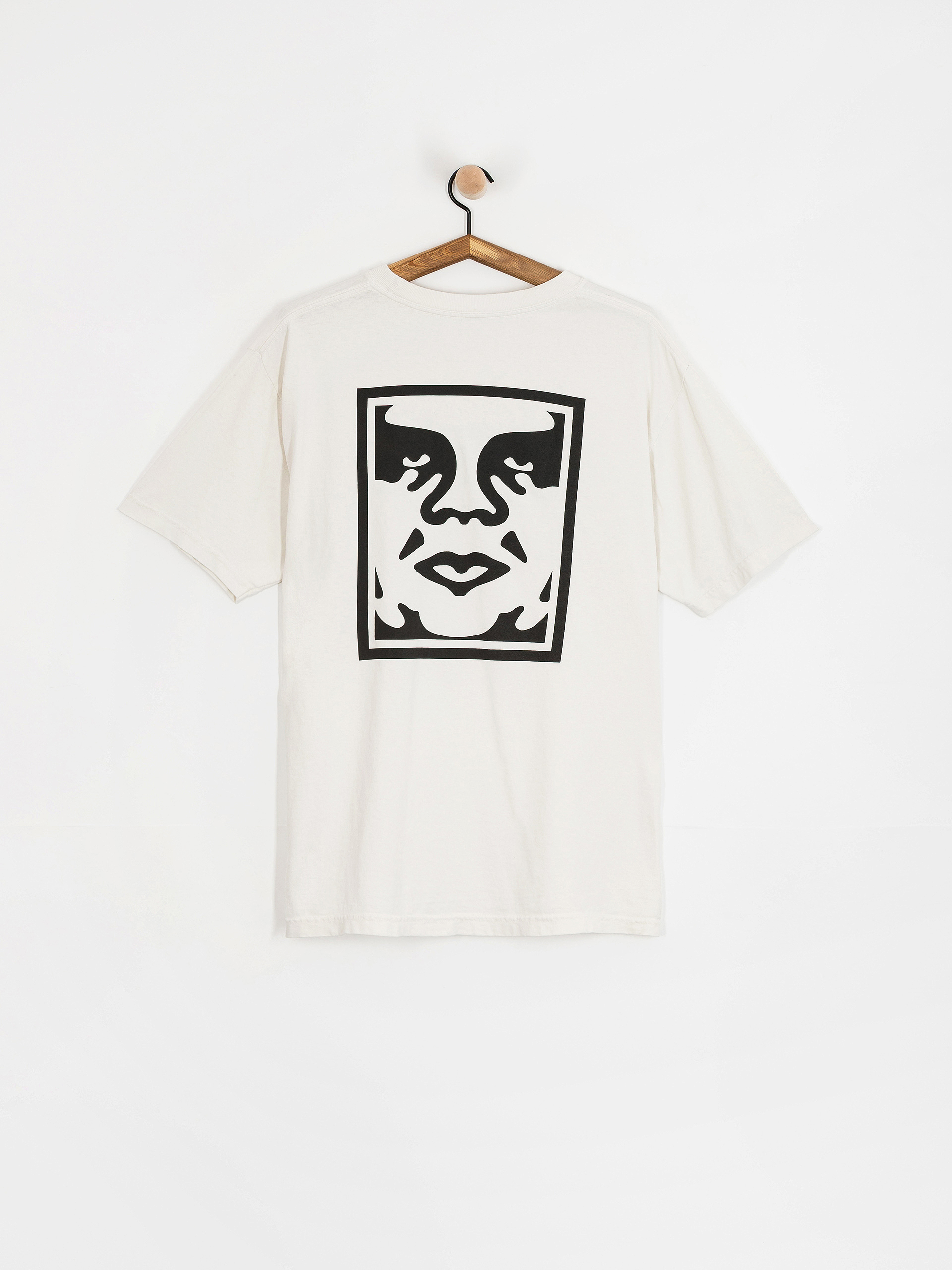 T-shirt OBEY Obey Bold Icon Face (pigment chalk)