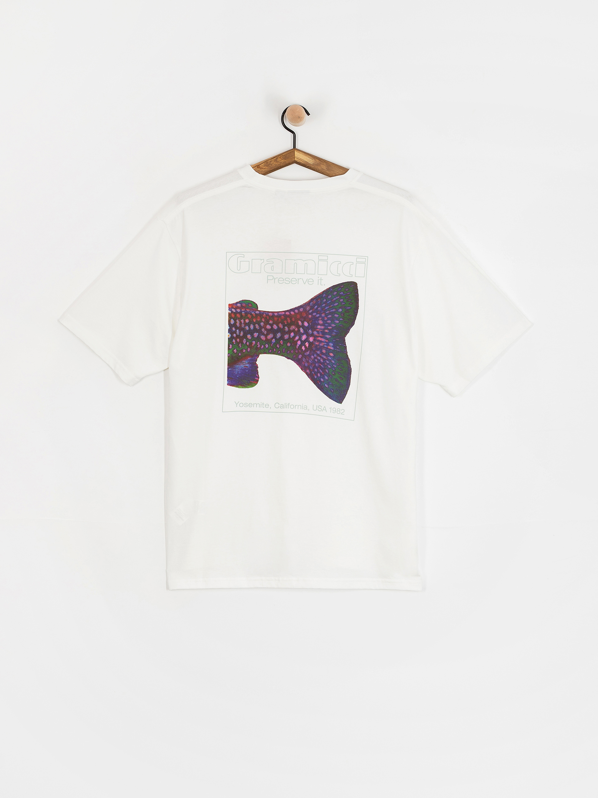 T-shirt Gramicci Trouttail (white)
