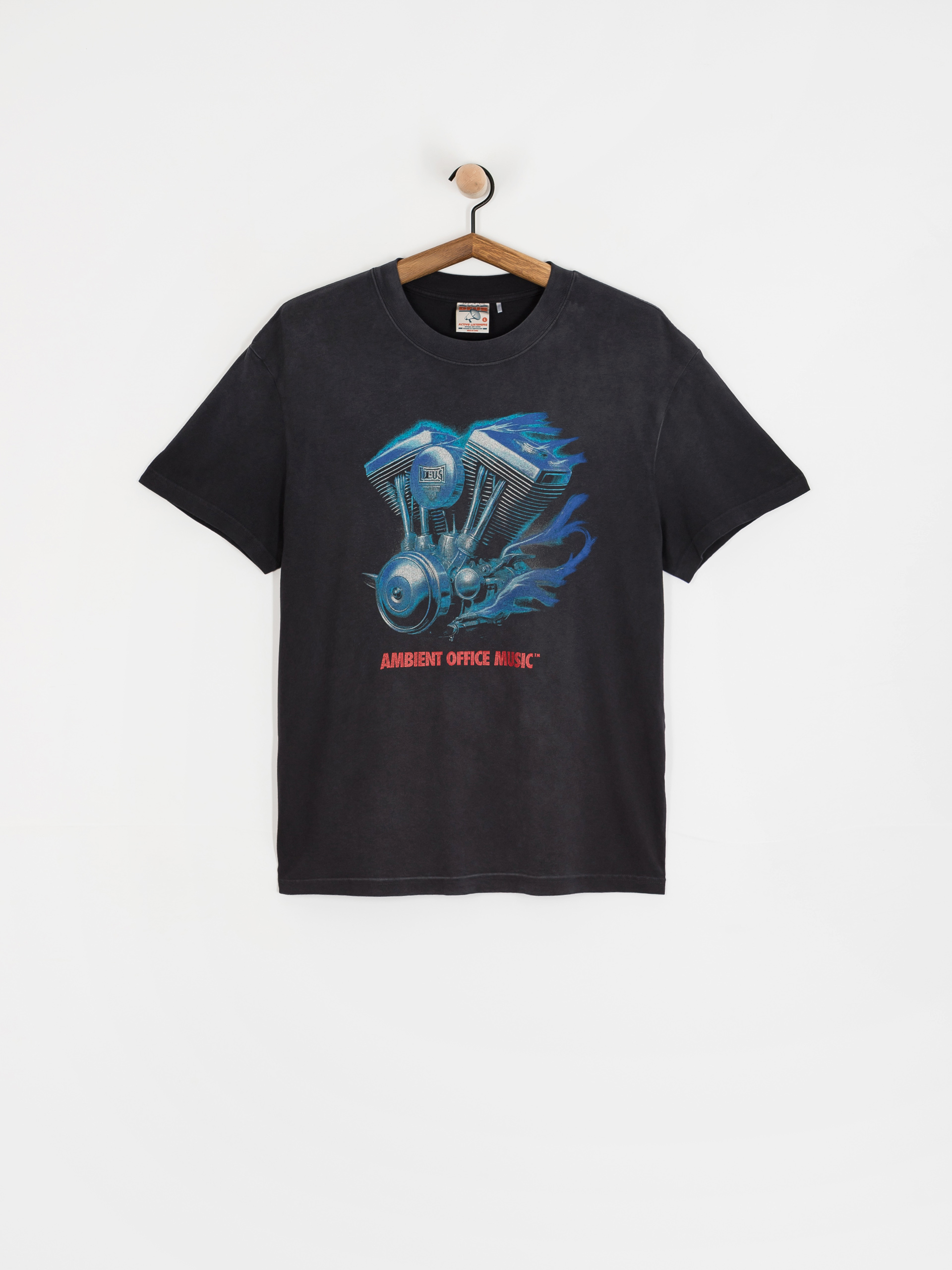 T-shirt Deus Ex Machina Productive Hum (anthracite)