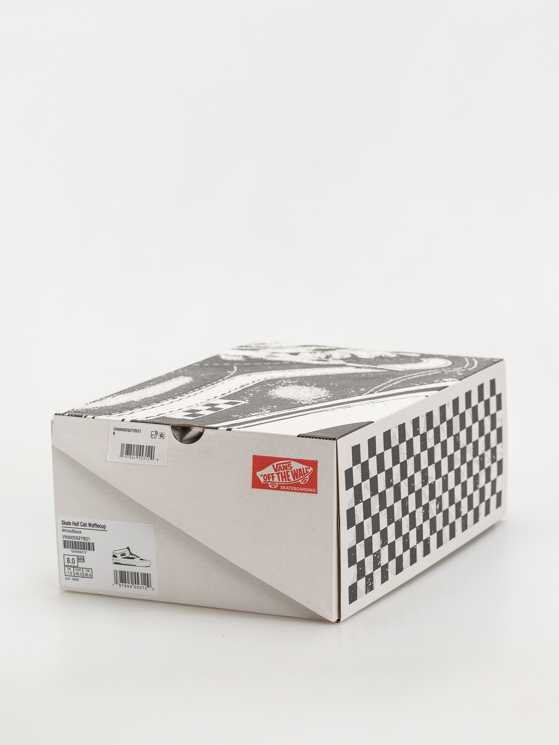 Buty Vans Skate Half Cab Wafflecup (white/black)