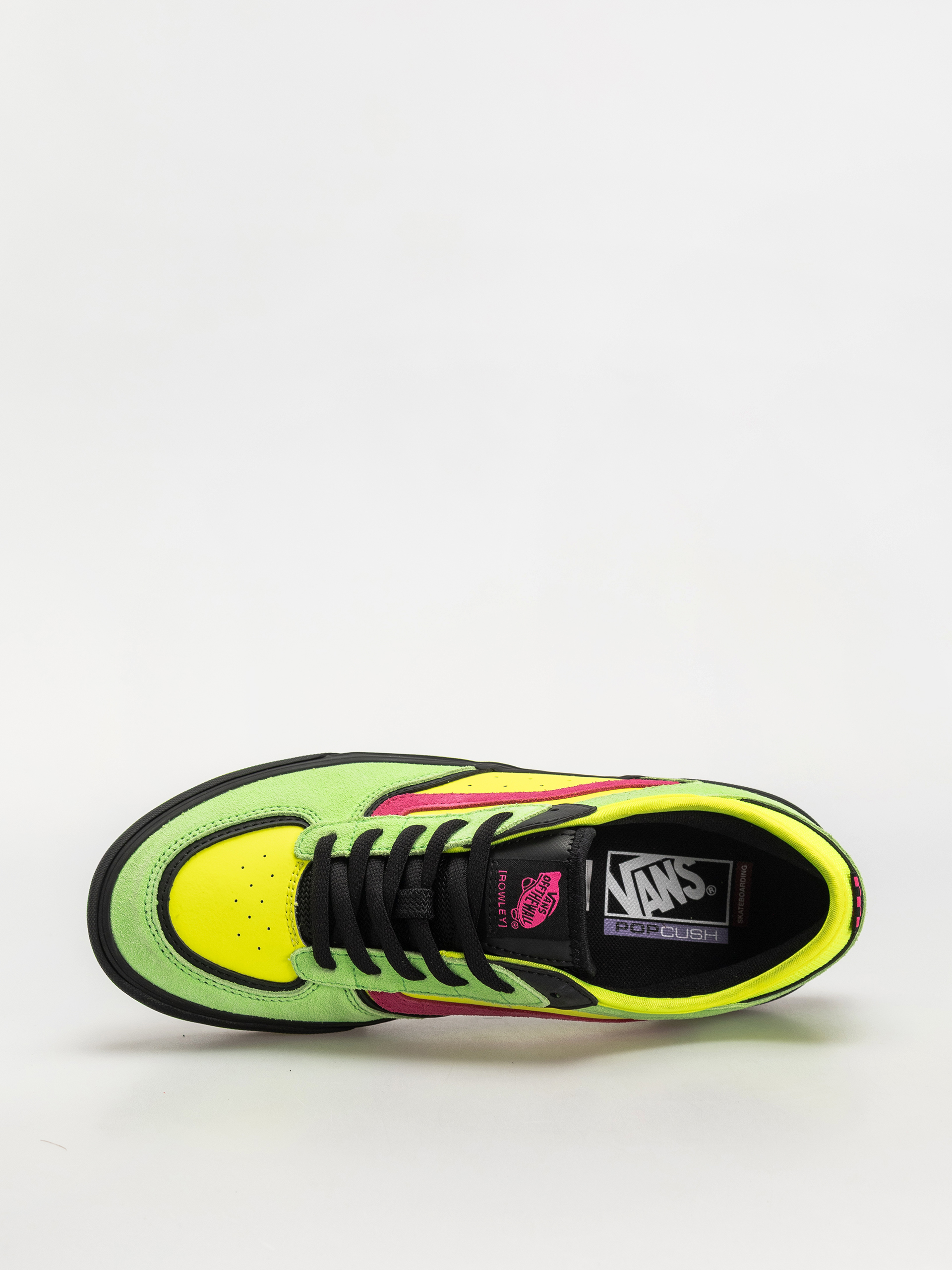 Buty Vans Skate Rowley (neon pink/green)