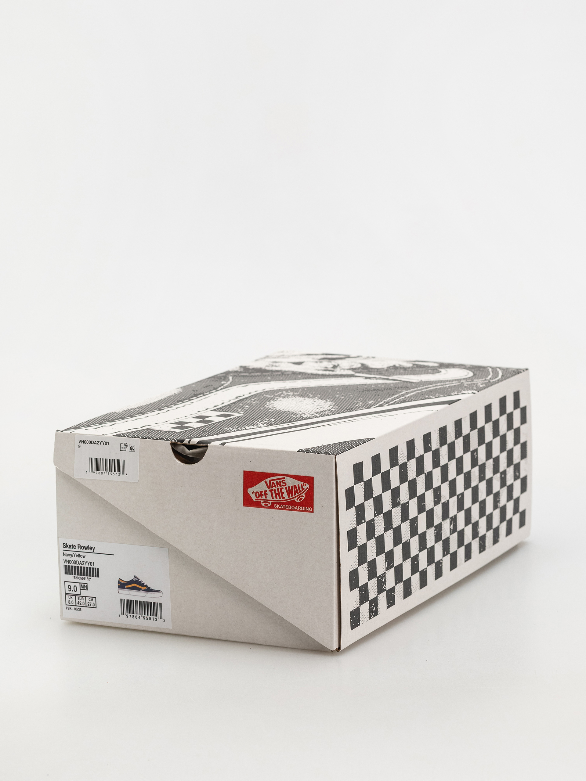 Buty Vans Skate Rowley (navy/yellow)