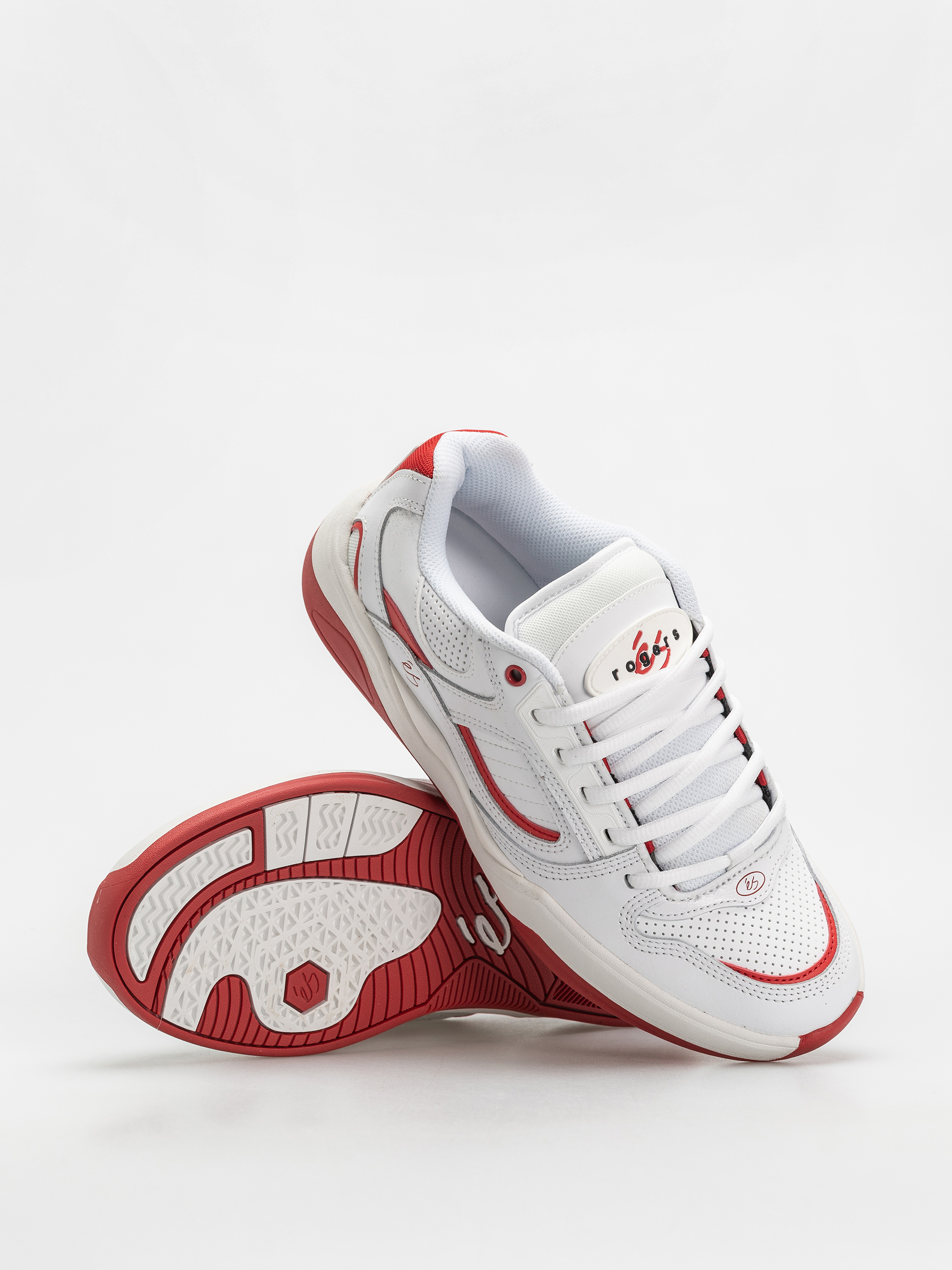 Buty eS Tj Rogers (white/red)