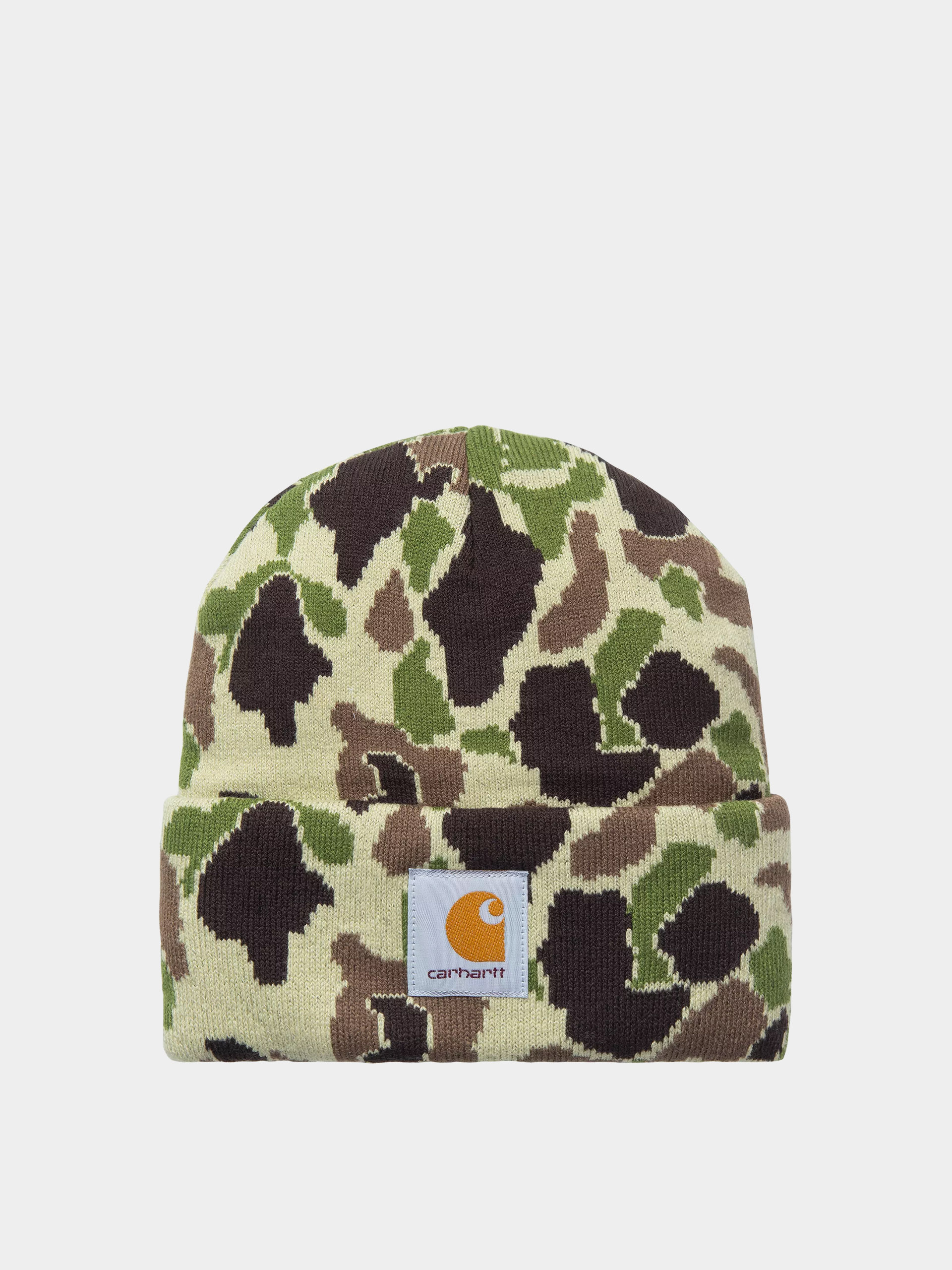 Czapka zimowa Carhartt WIP Camo Duck (camo duck jacquard/green)