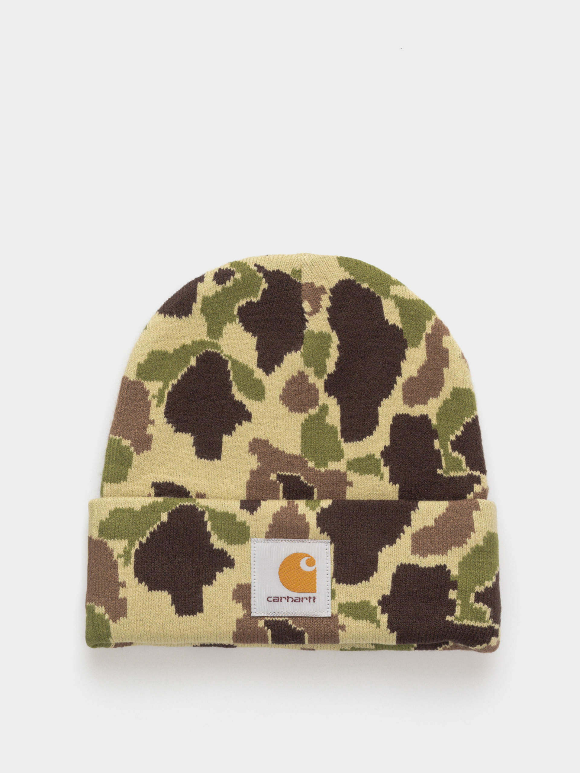 Czapka zimowa Carhartt WIP Camo Duck (camo duck jacquard/green)
