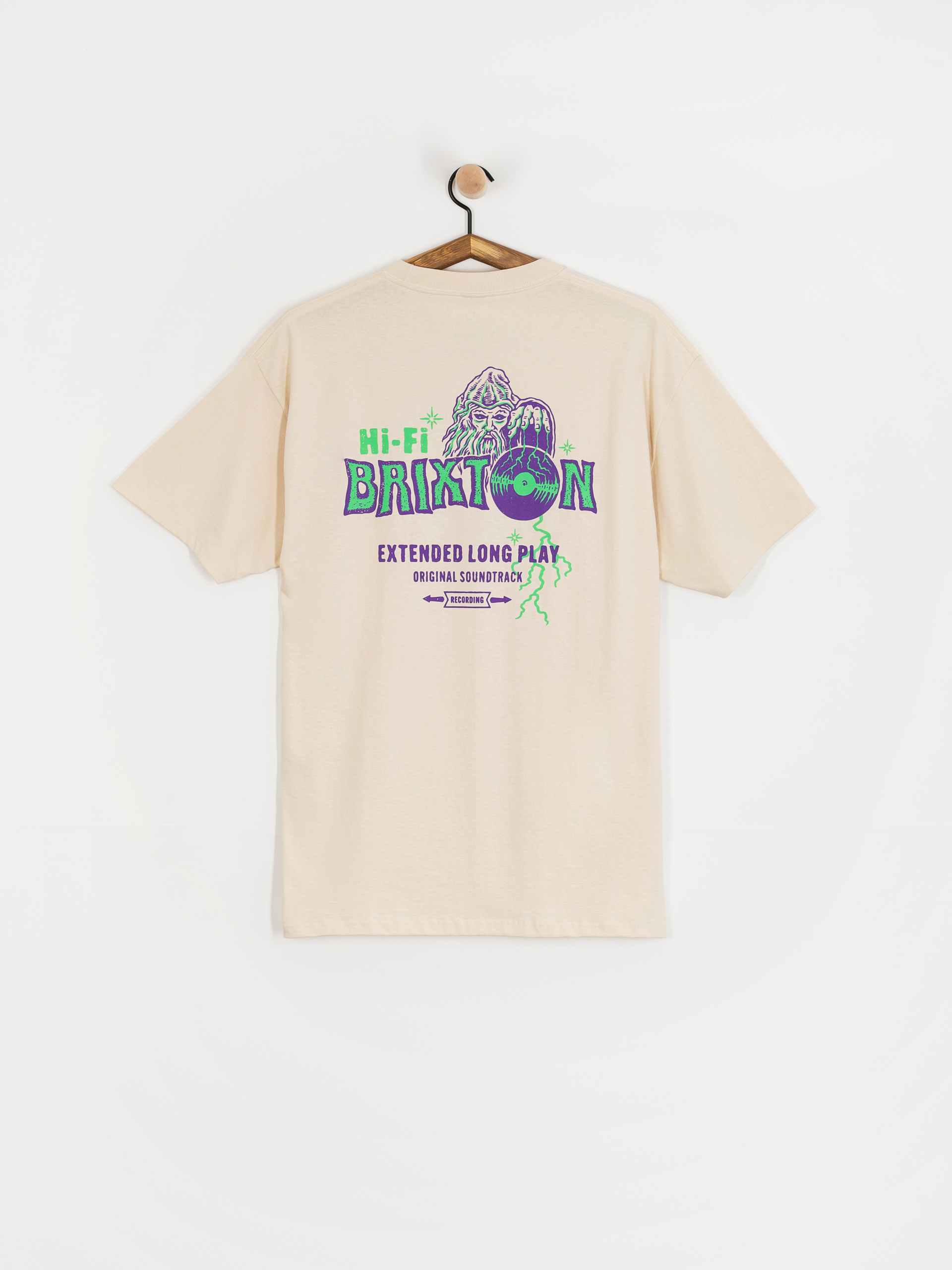 T-shirt Brixton Maddox Std (cream)