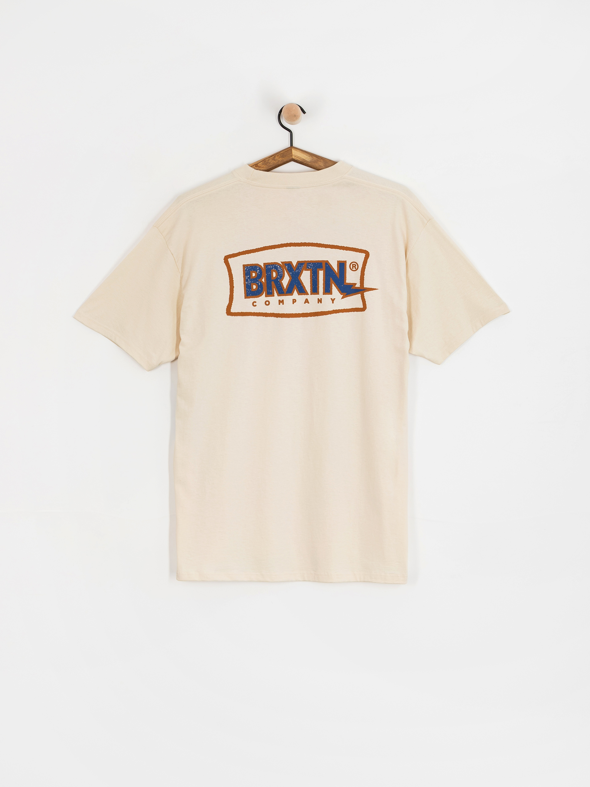 T-shirt Brixton Lightning Std (cream)