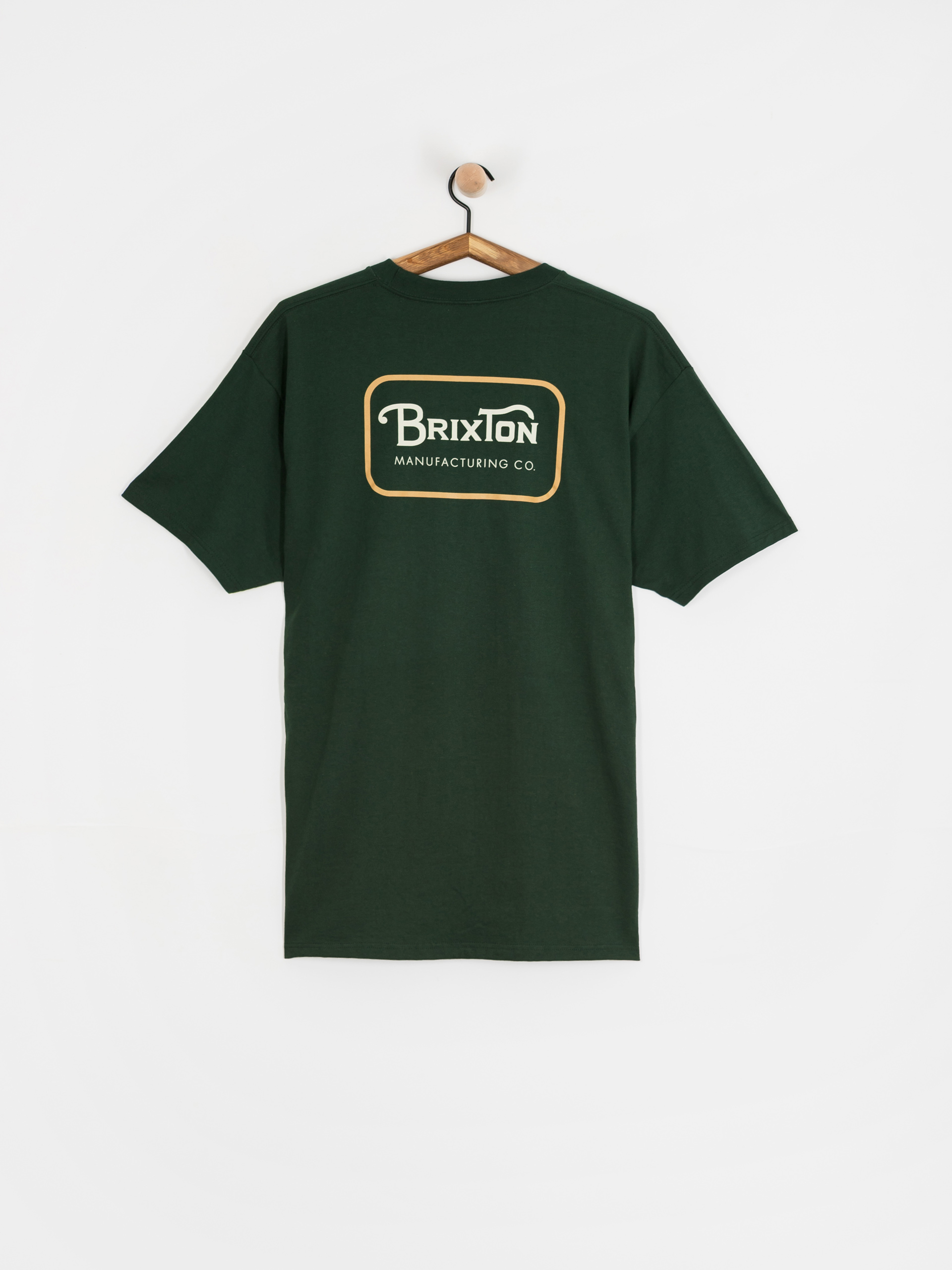T-shirt Brixton Grade Std (forest green/stone/washed copp)