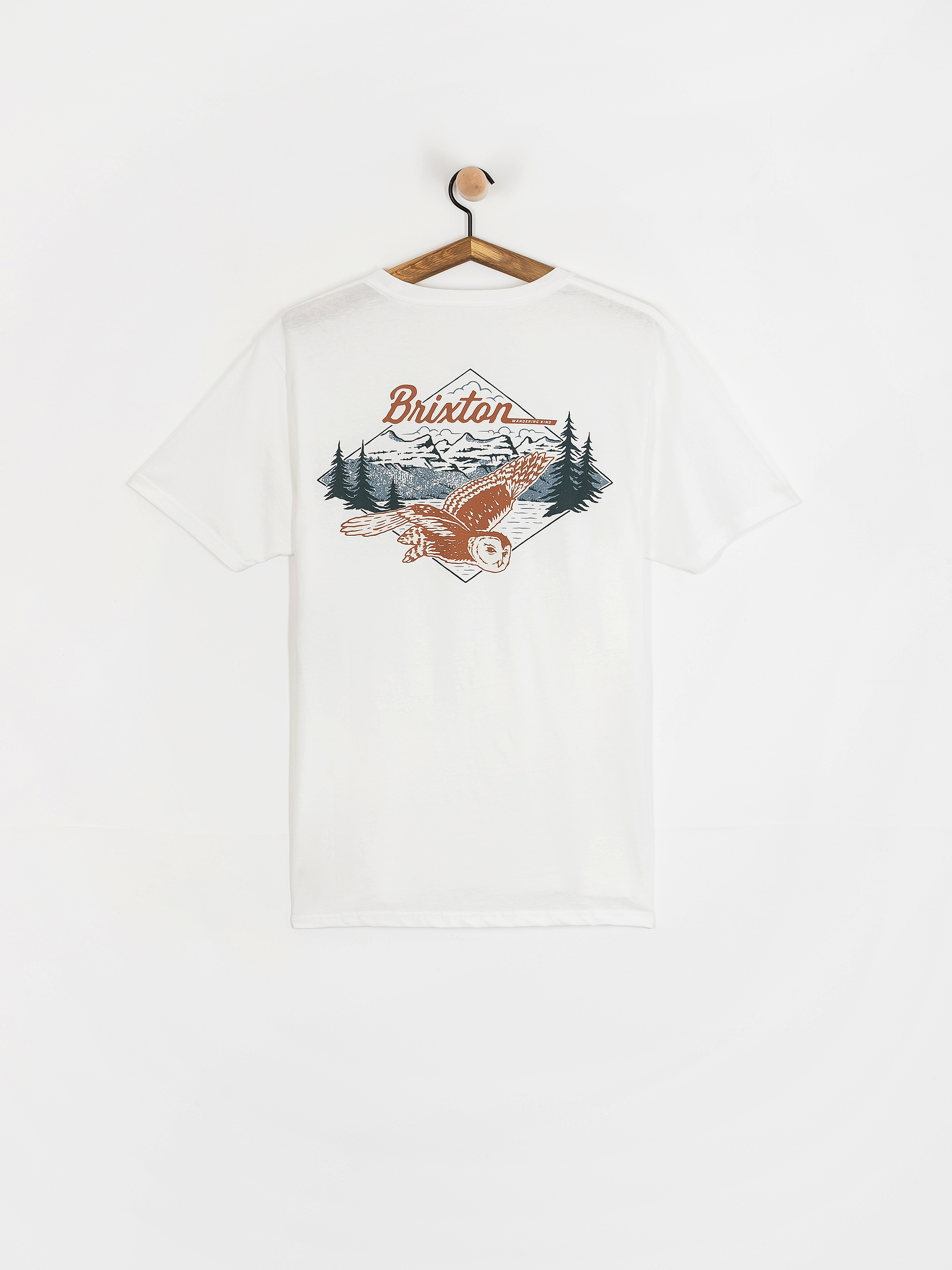 T-shirt Brixton Driftway Tlrt (white)