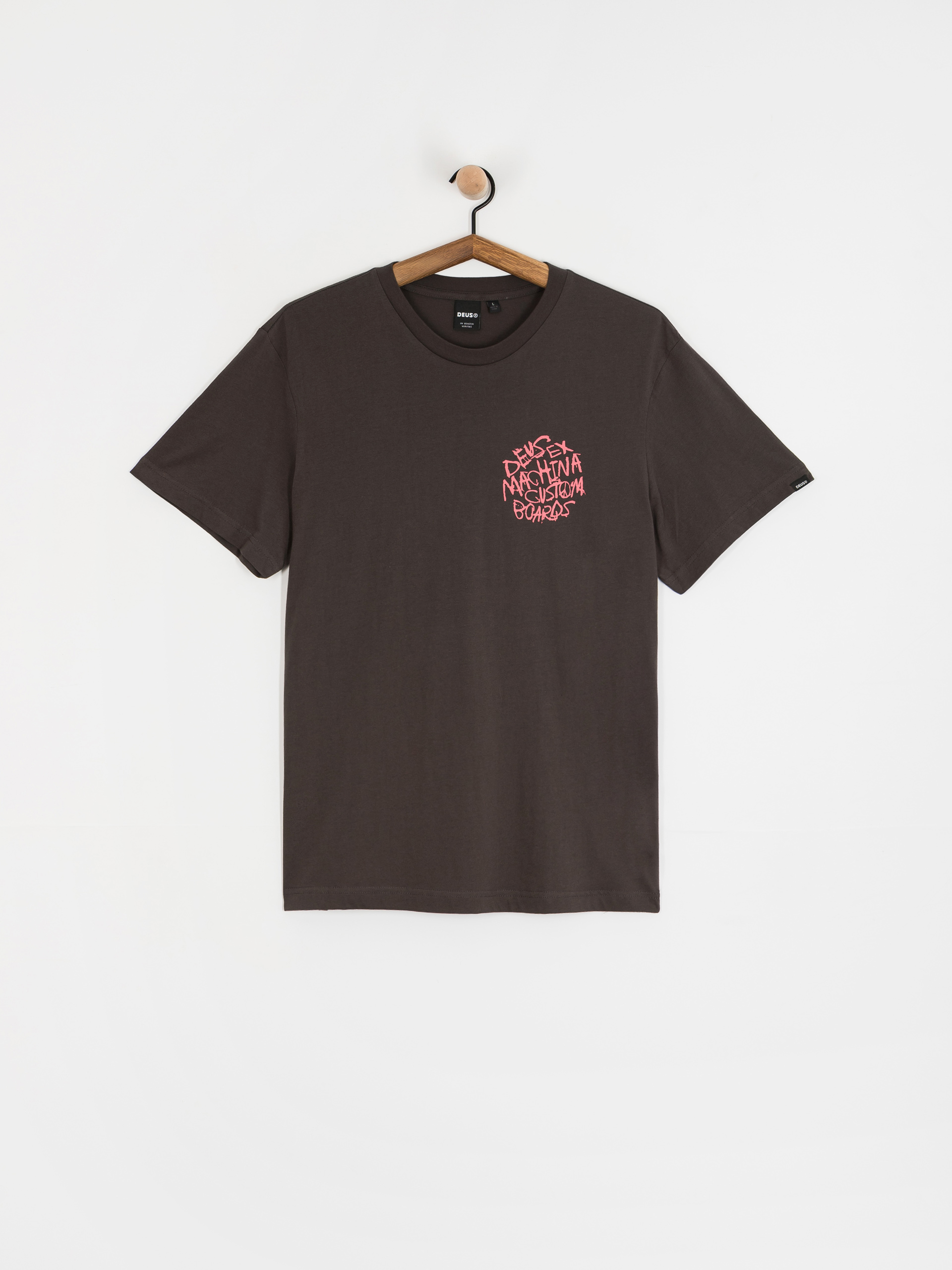 T-shirt Deus Ex Machina Scrambler (anthracite)