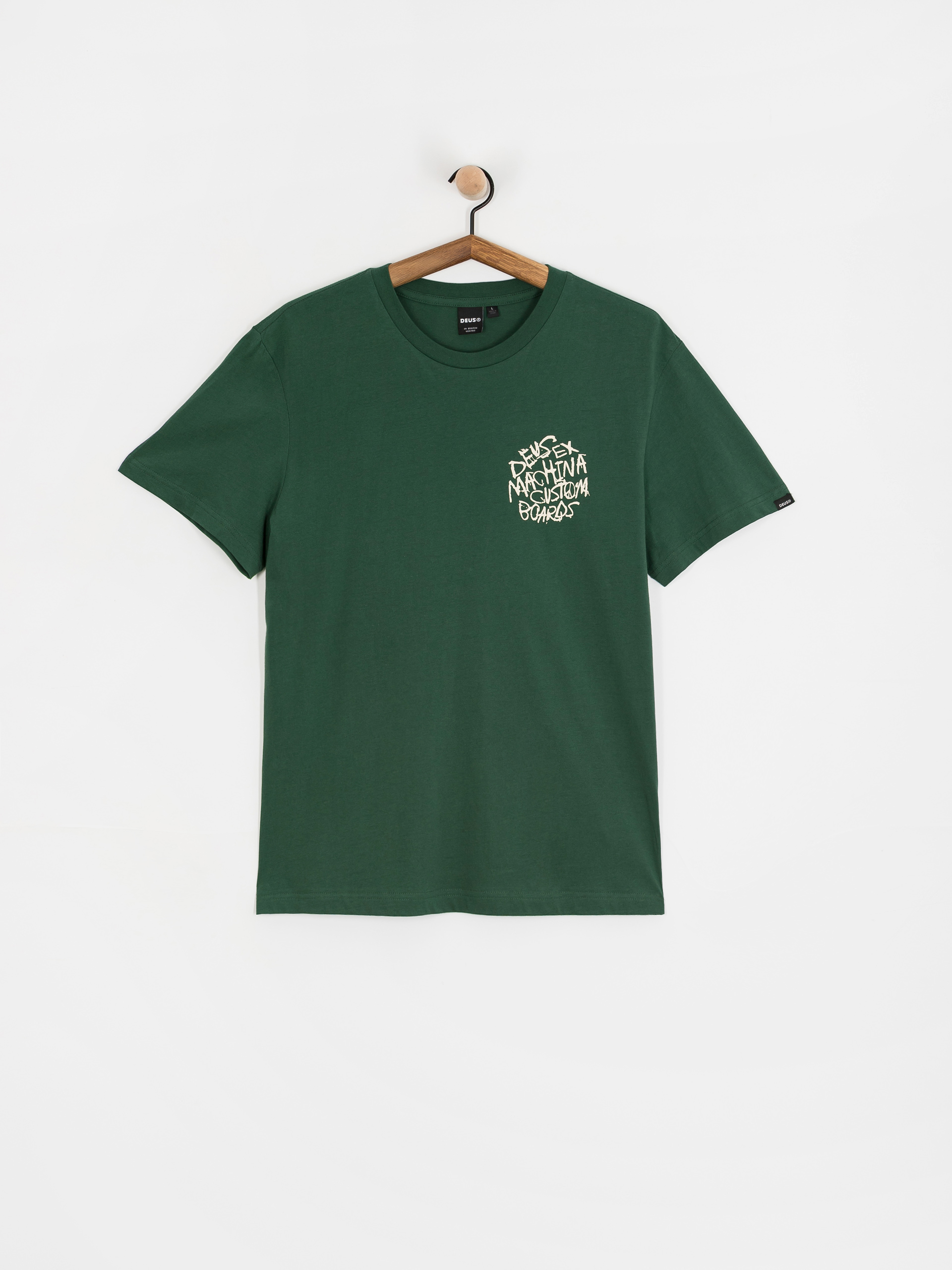 T-shirt Deus Ex Machina Scrambler (hunter green)