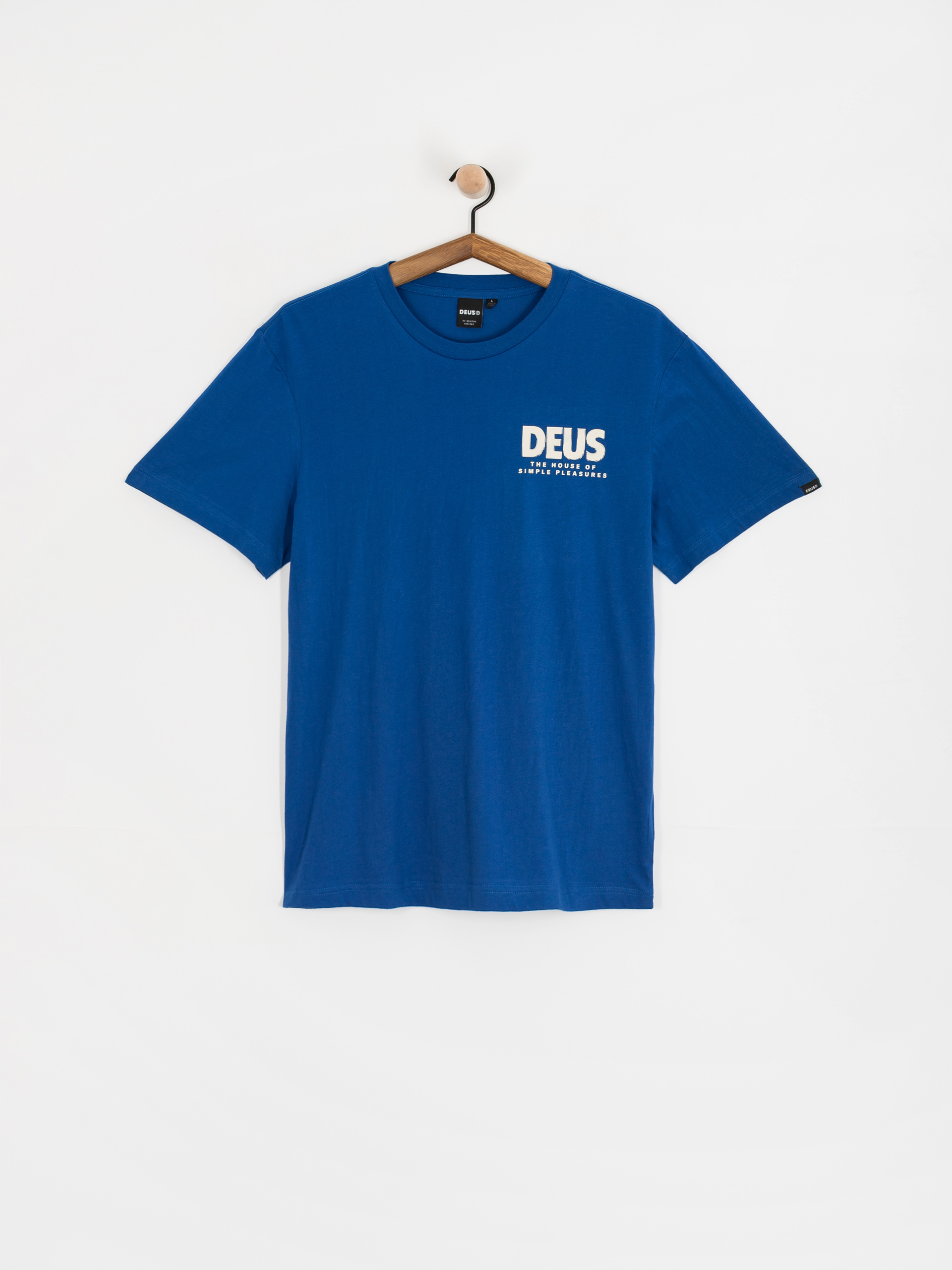 T-shirt Deus Ex Machina Chromium (classic blue)