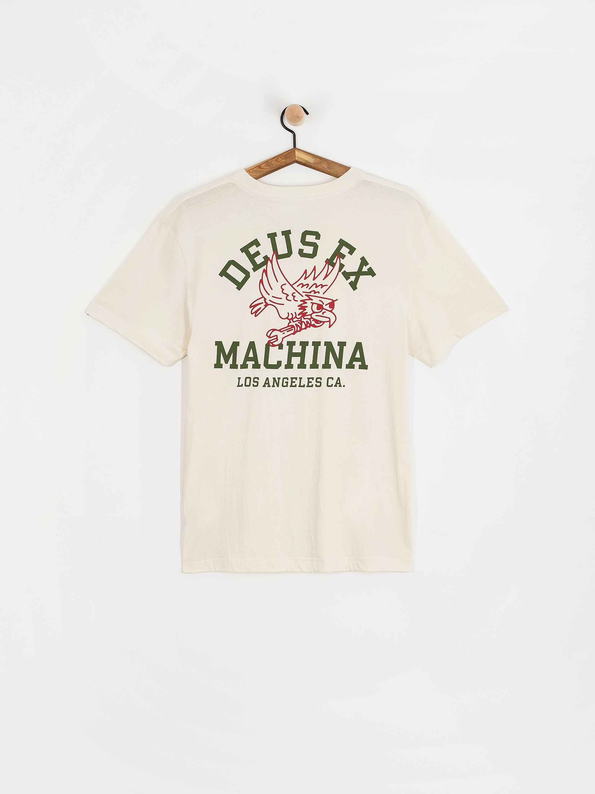 T-shirt Deus Ex Machina Quickbeak (vintage white)