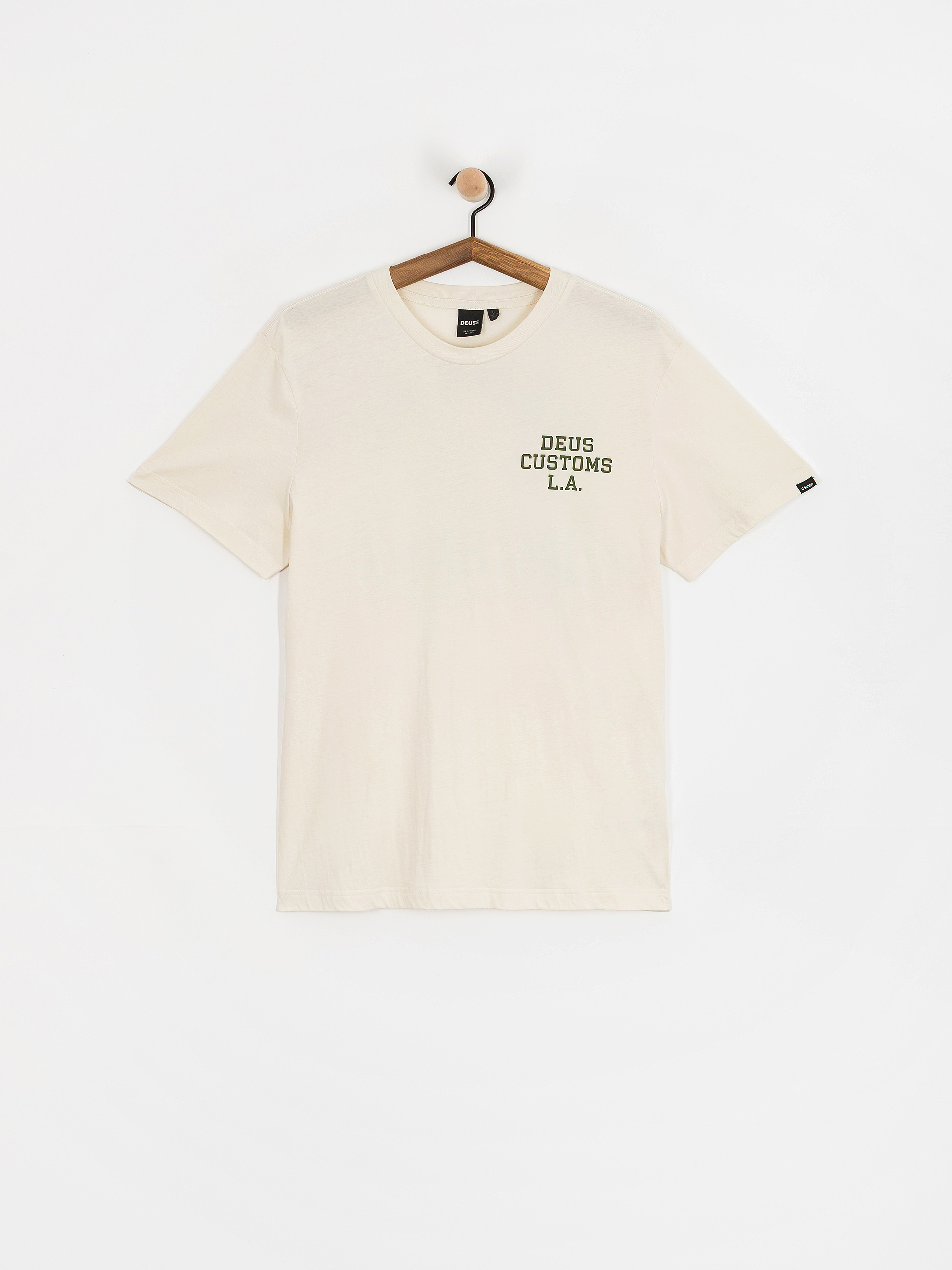 T-shirt Deus Ex Machina Quickbeak (vintage white)