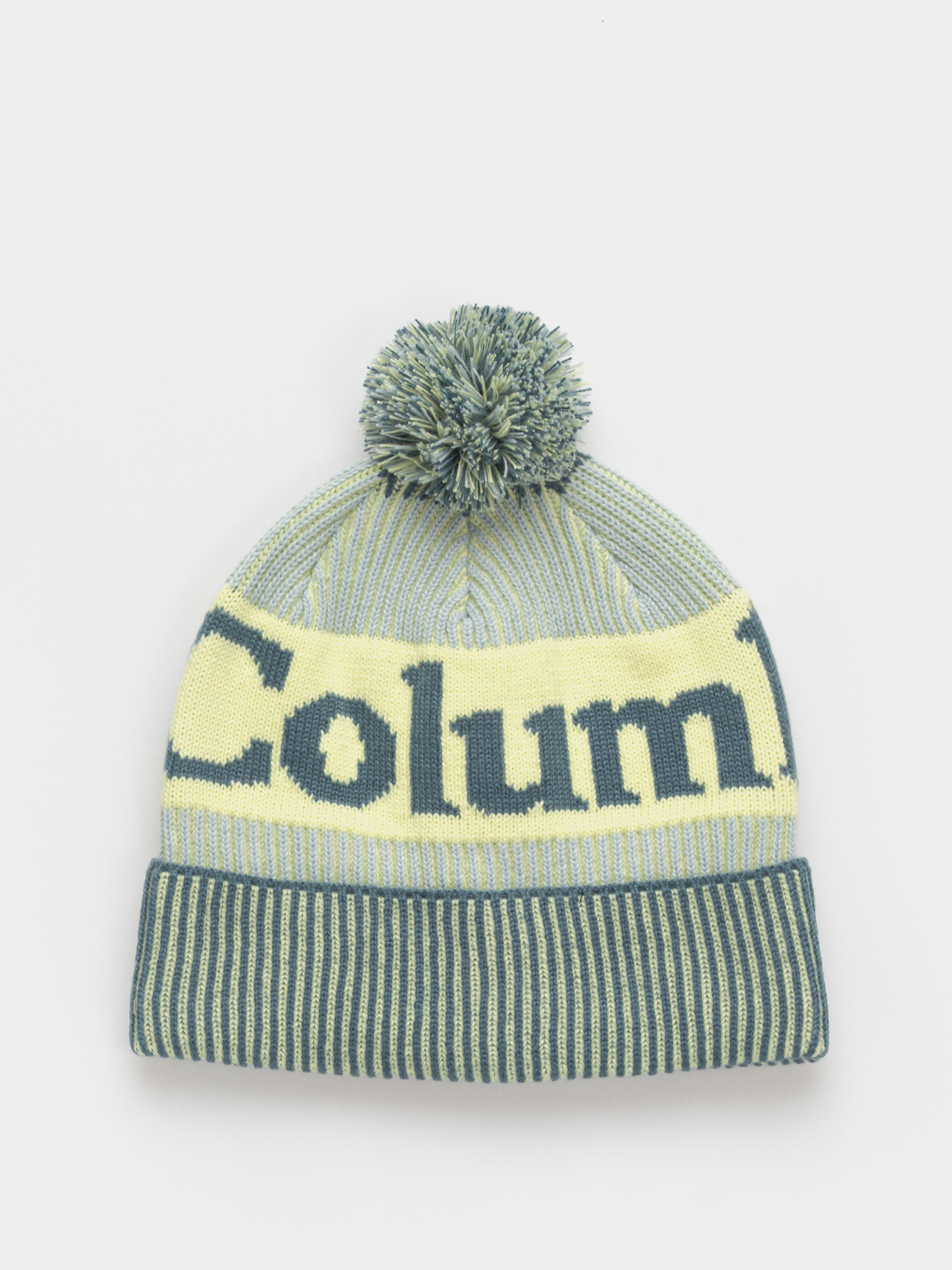 Czapka zimowa Columbia Polar Powder III (everblue/crushed blue/citron haze)