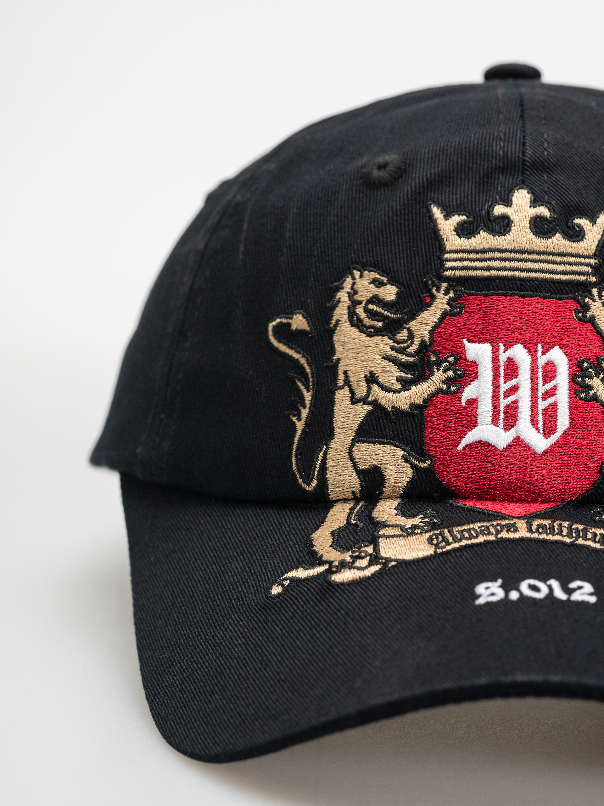 Czapka z daszkiem Wasted Paris Crest (black)