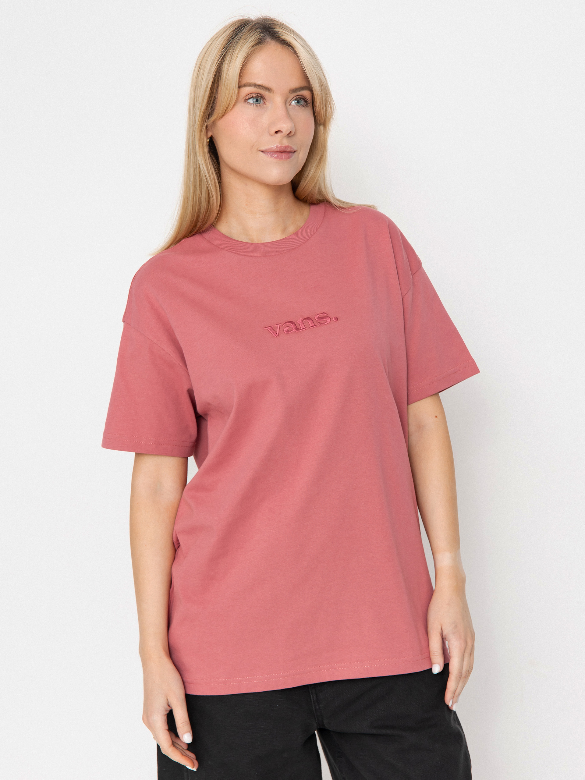 T-shirt Vans W Essential Os Wmn (mauvewood)