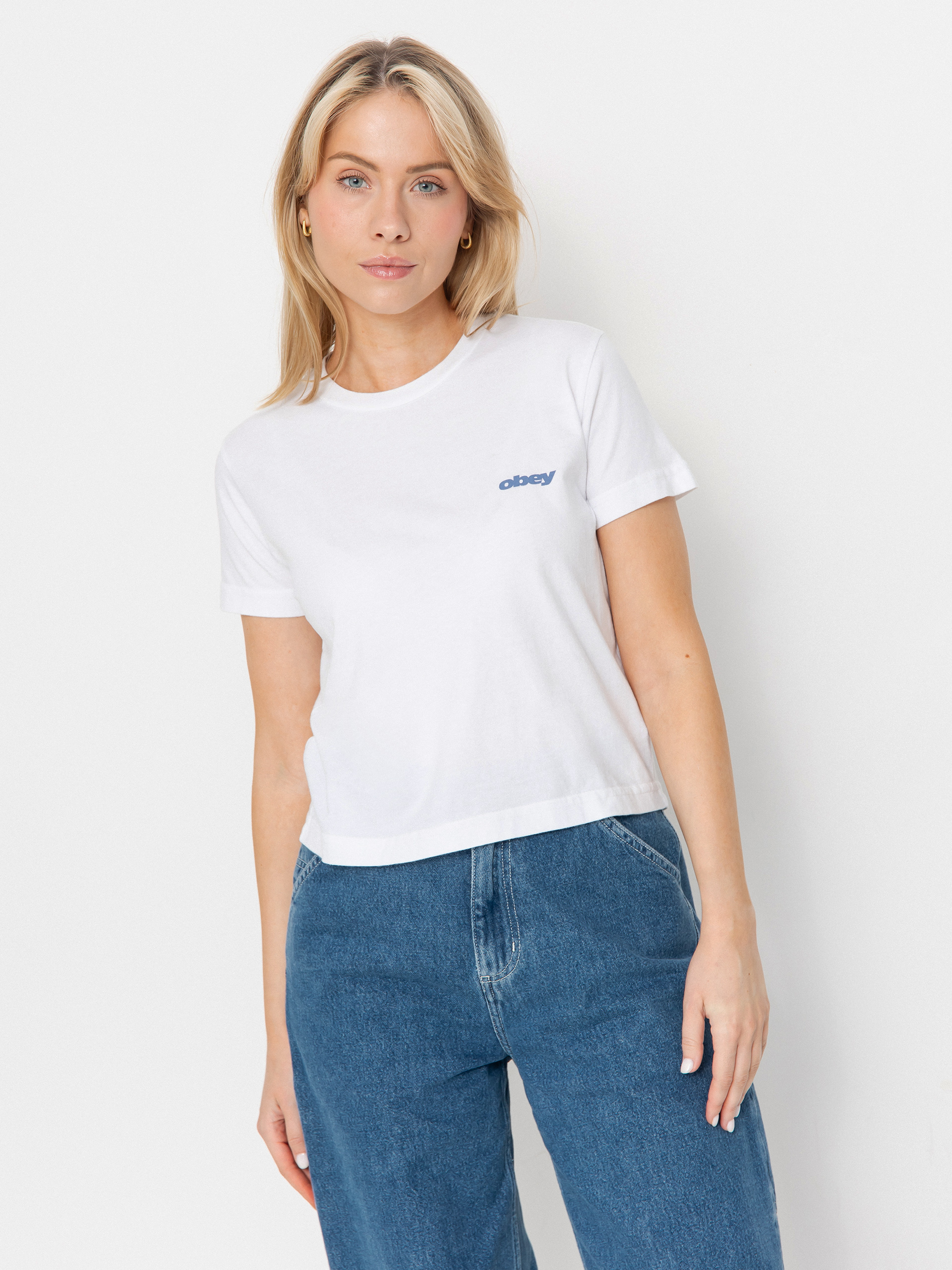 T-shirt OBEY Obey Speed Wmn (white)