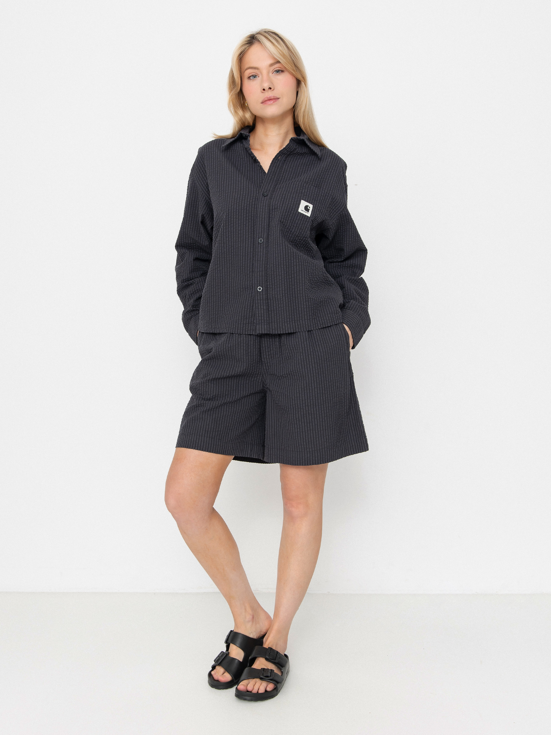 Koszula Carhartt WIP Toland Wmn (toland stripe/black)