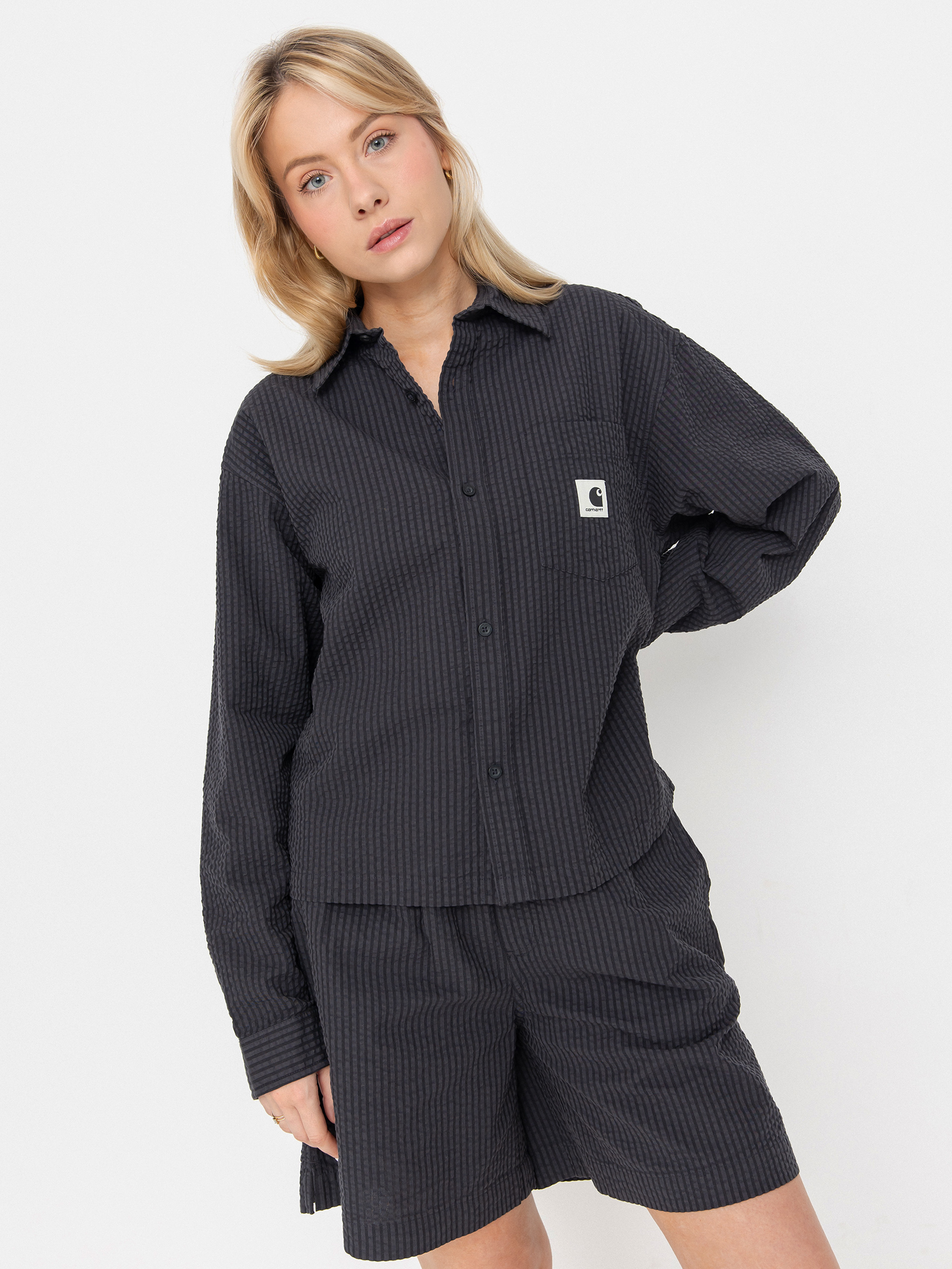 Koszula Carhartt WIP Toland Wmn (toland stripe/black)