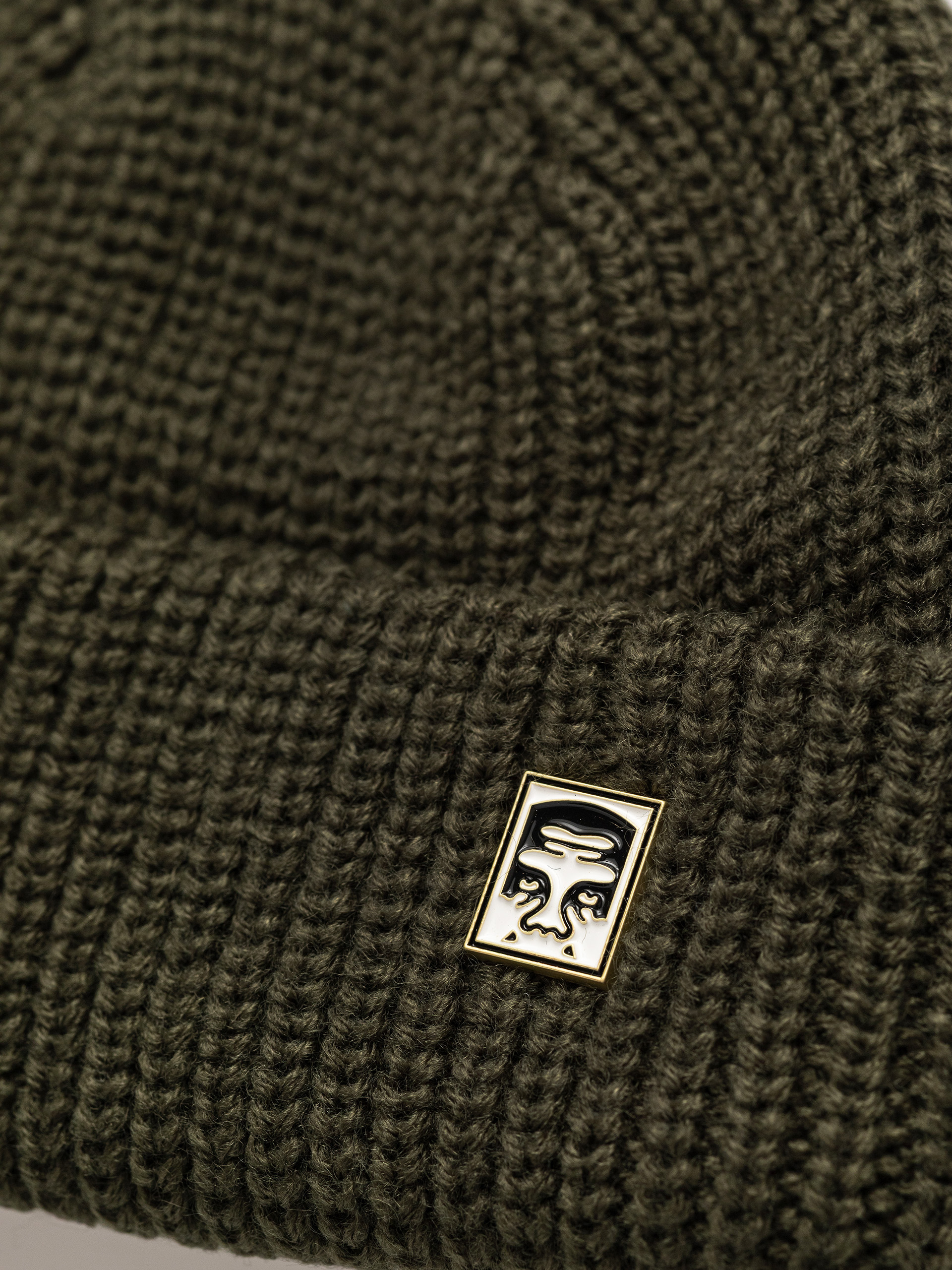 Czapka zimowa OBEY Micro (kombu green)