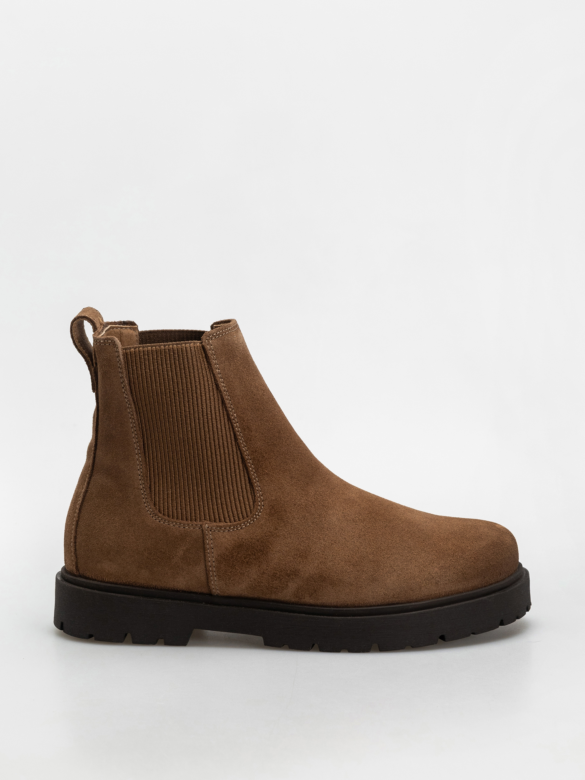 Buty Birkenstock Highwood Slip On Suede Leather Narrow Wmn (dark tea)