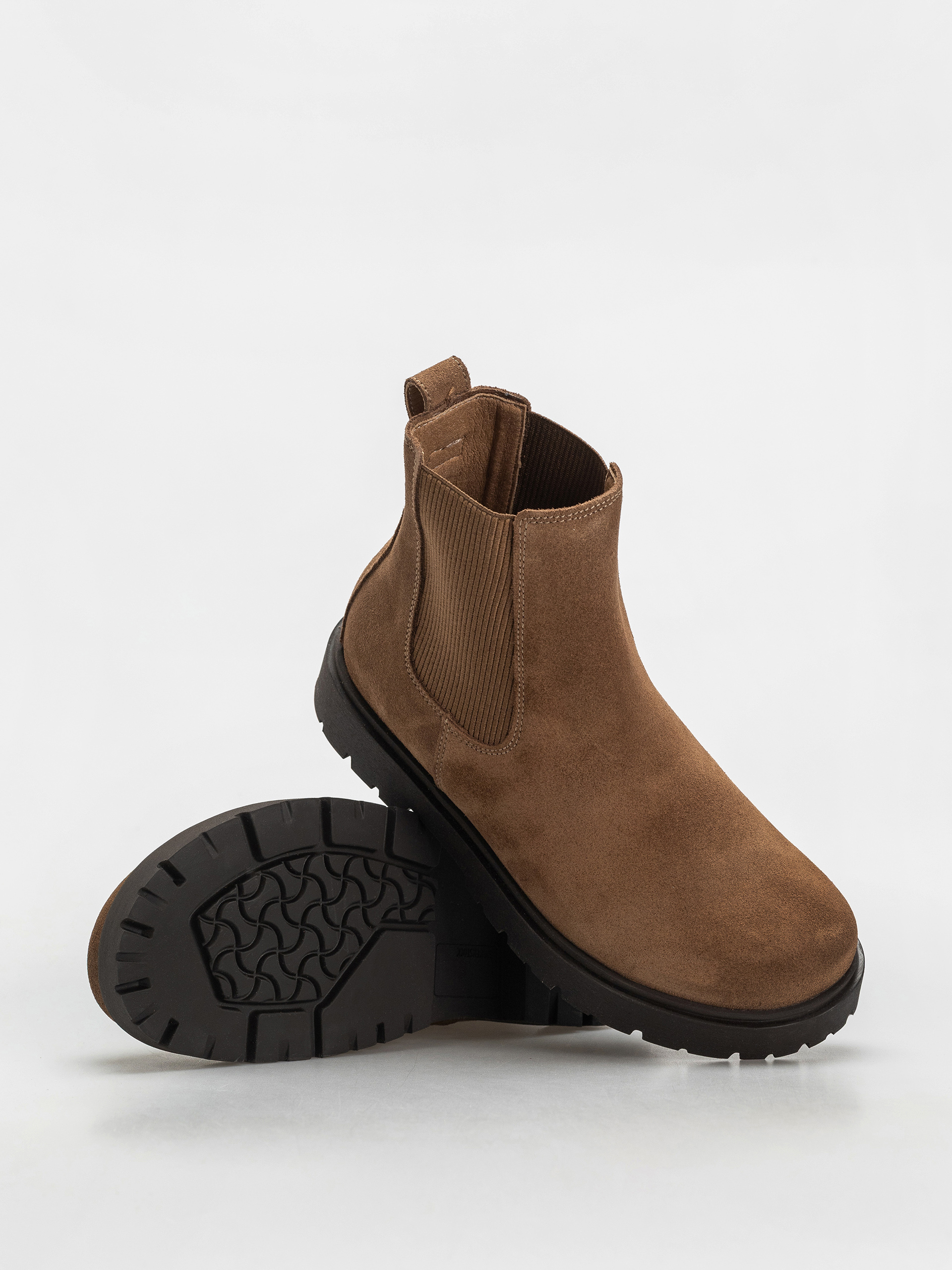 Buty Birkenstock Highwood Slip On Suede Leather Narrow Wmn (dark tea)