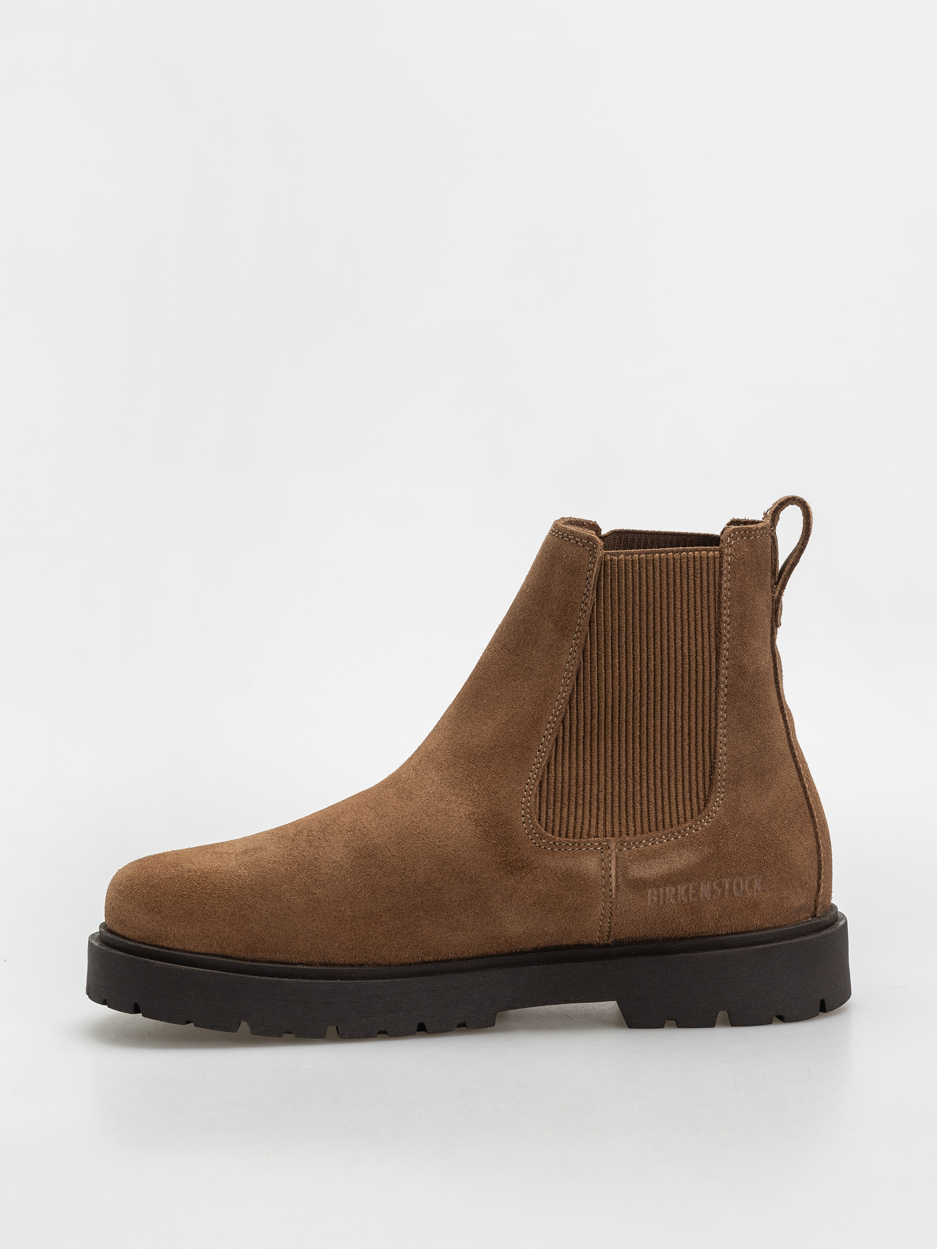 Buty Birkenstock Highwood Slip On Suede Leather Narrow Wmn (dark tea)