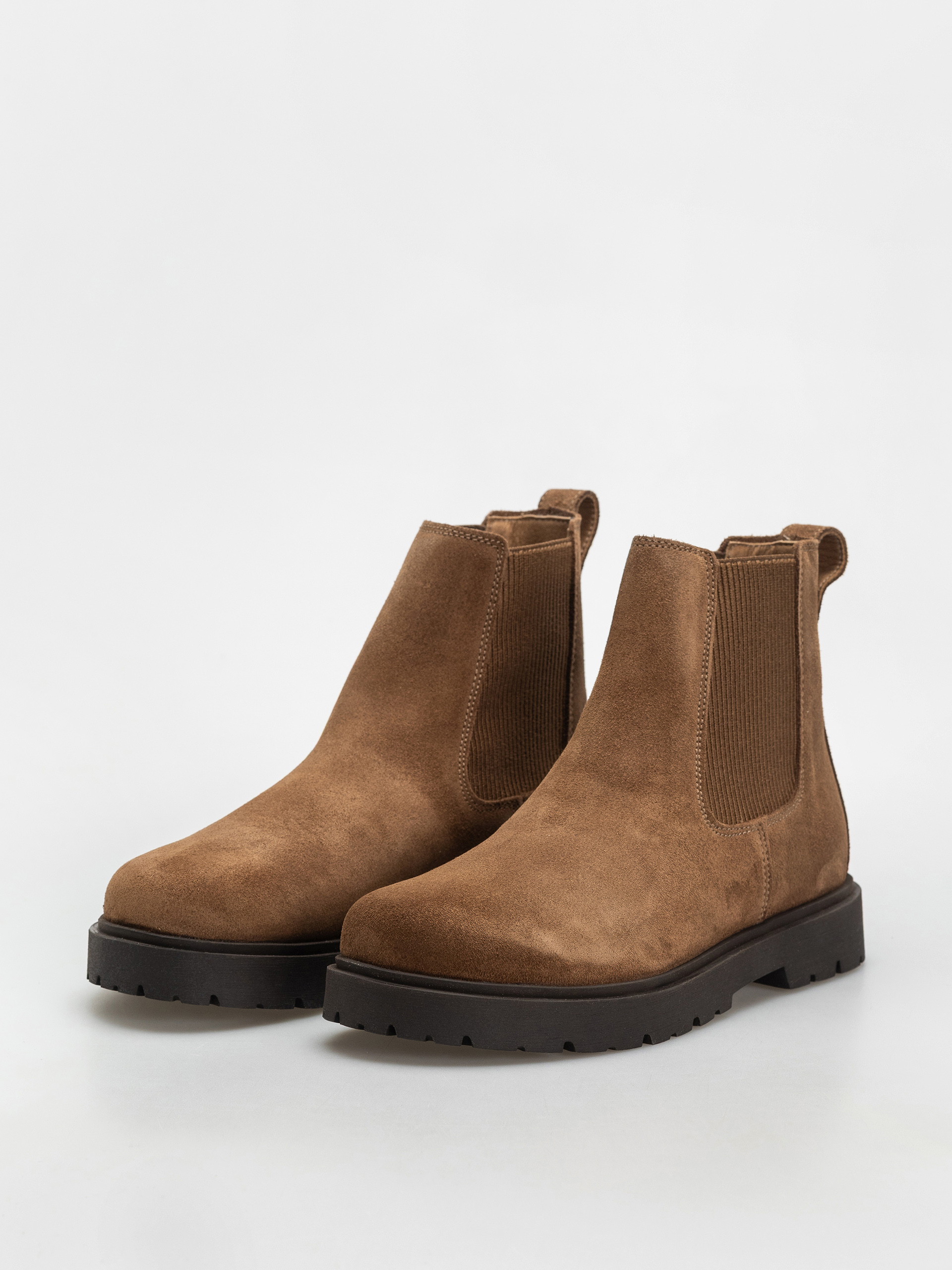 Buty Birkenstock Highwood Slip On Suede Leather Narrow Wmn (dark tea)