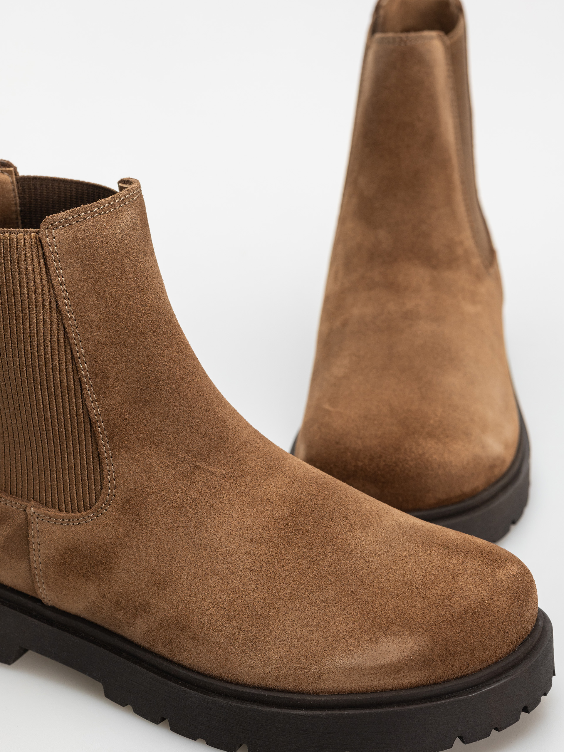 Buty Birkenstock Highwood Slip On Suede Leather Narrow Wmn (dark tea)