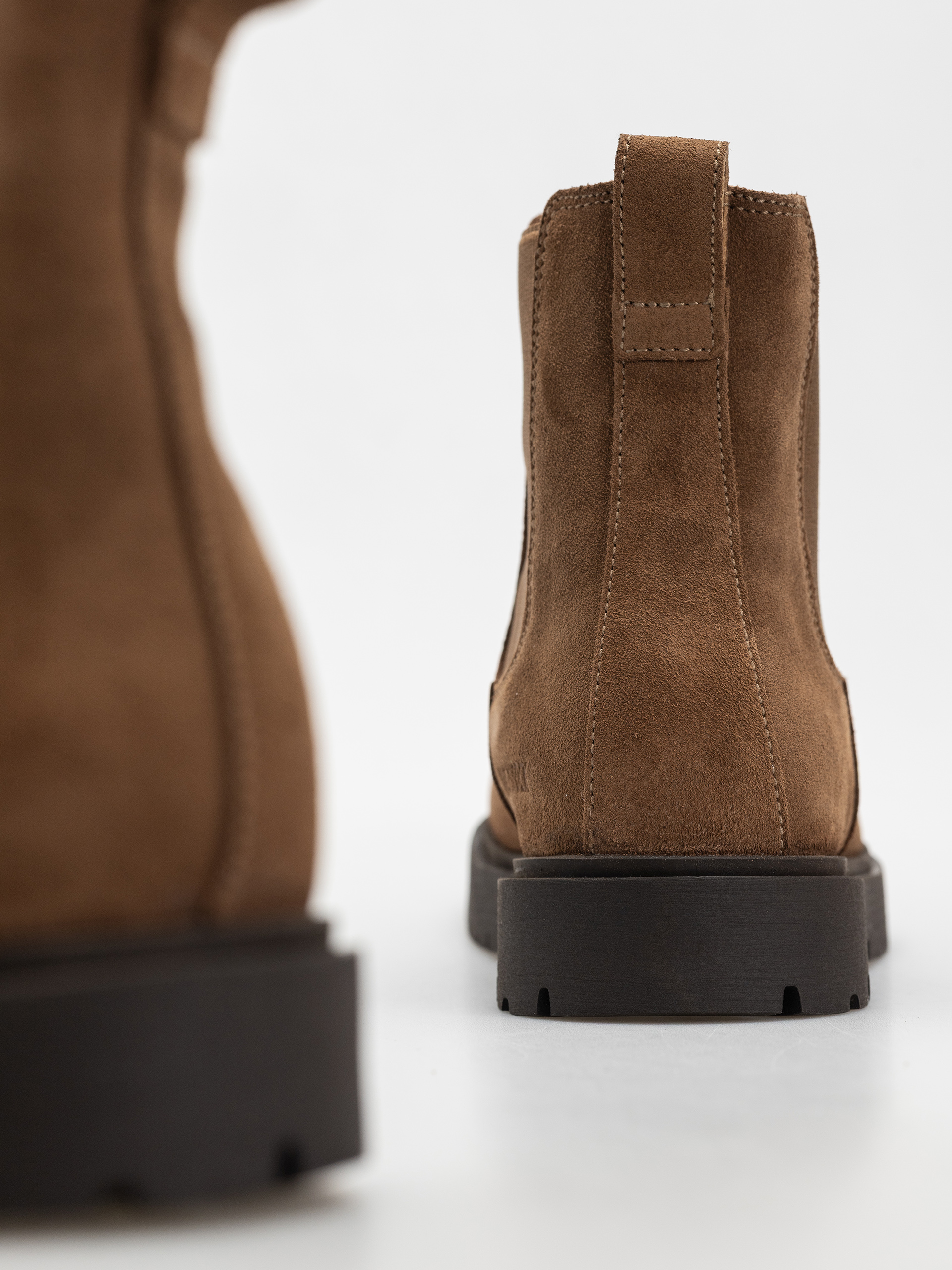 Buty Birkenstock Highwood Slip On Suede Leather Narrow Wmn (dark tea)