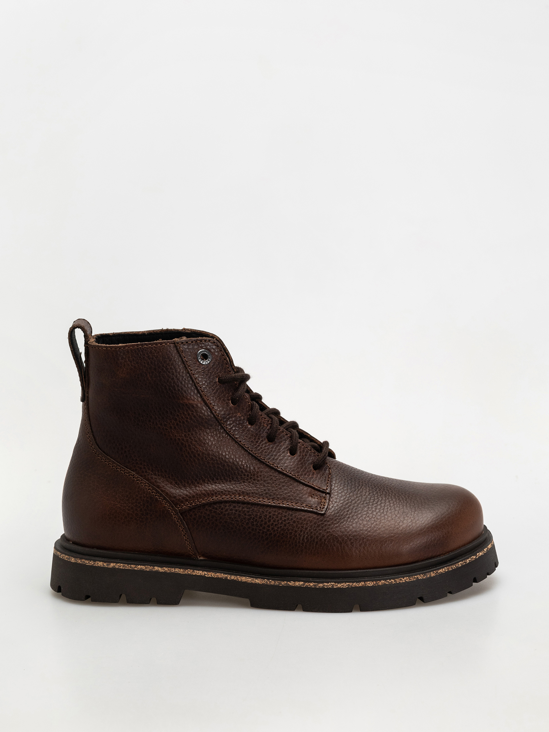 Buty Birkenstock Highwood Lace Mid Natural Leather Regular (chocolate)