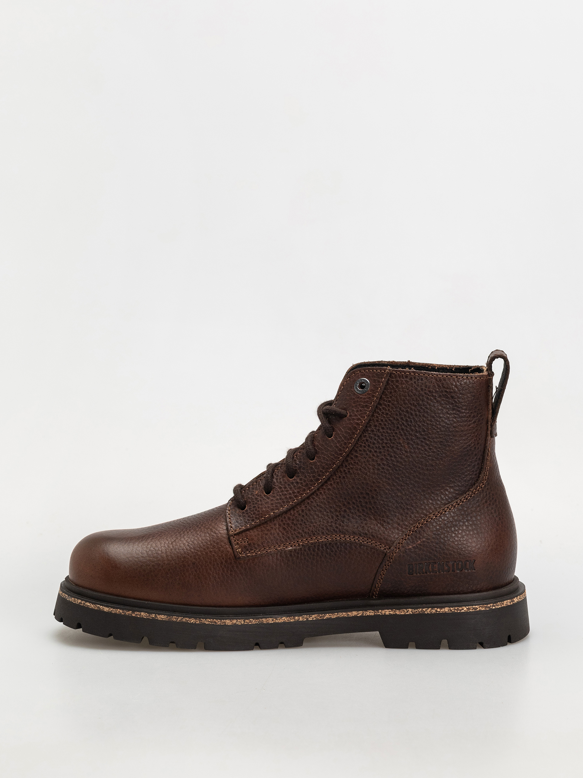 Buty Birkenstock Highwood Lace Mid Natural Leather Regular (chocolate)