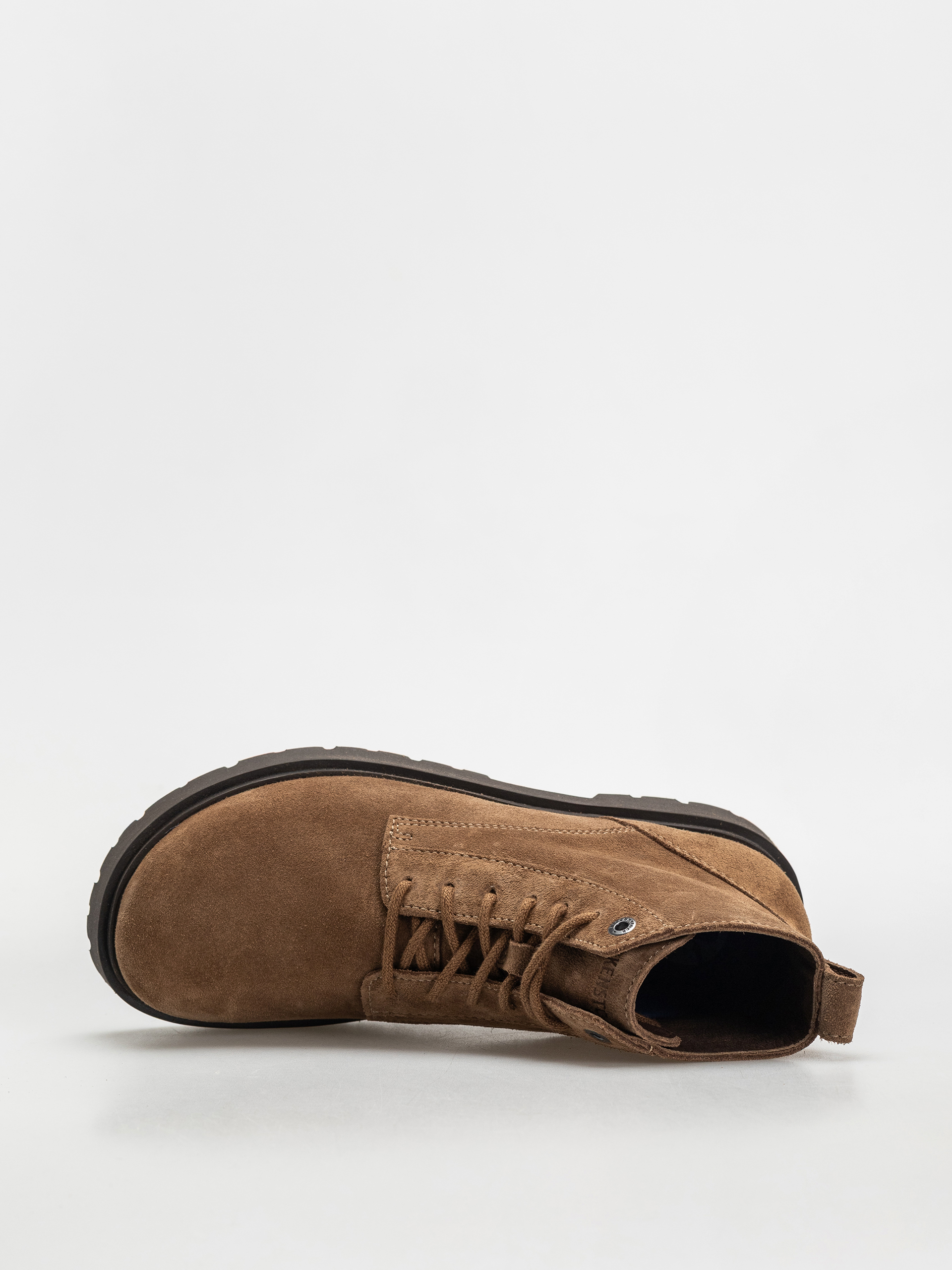 Buty Birkenstock Highwood Lace Mid Suede Leather Narrow Wmn (dark tea)