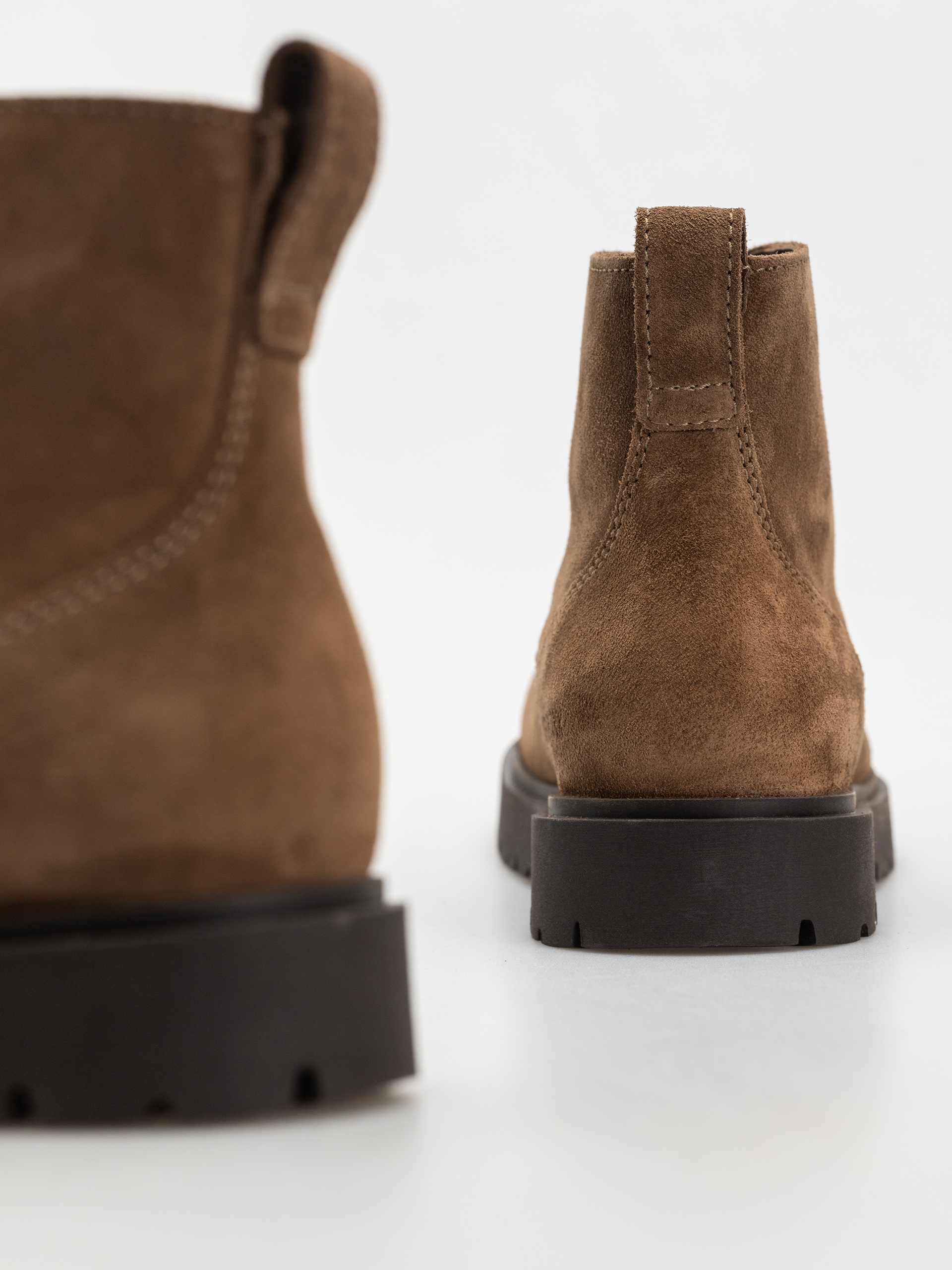 Buty Birkenstock Highwood Lace Mid Suede Leather Narrow Wmn (dark tea)